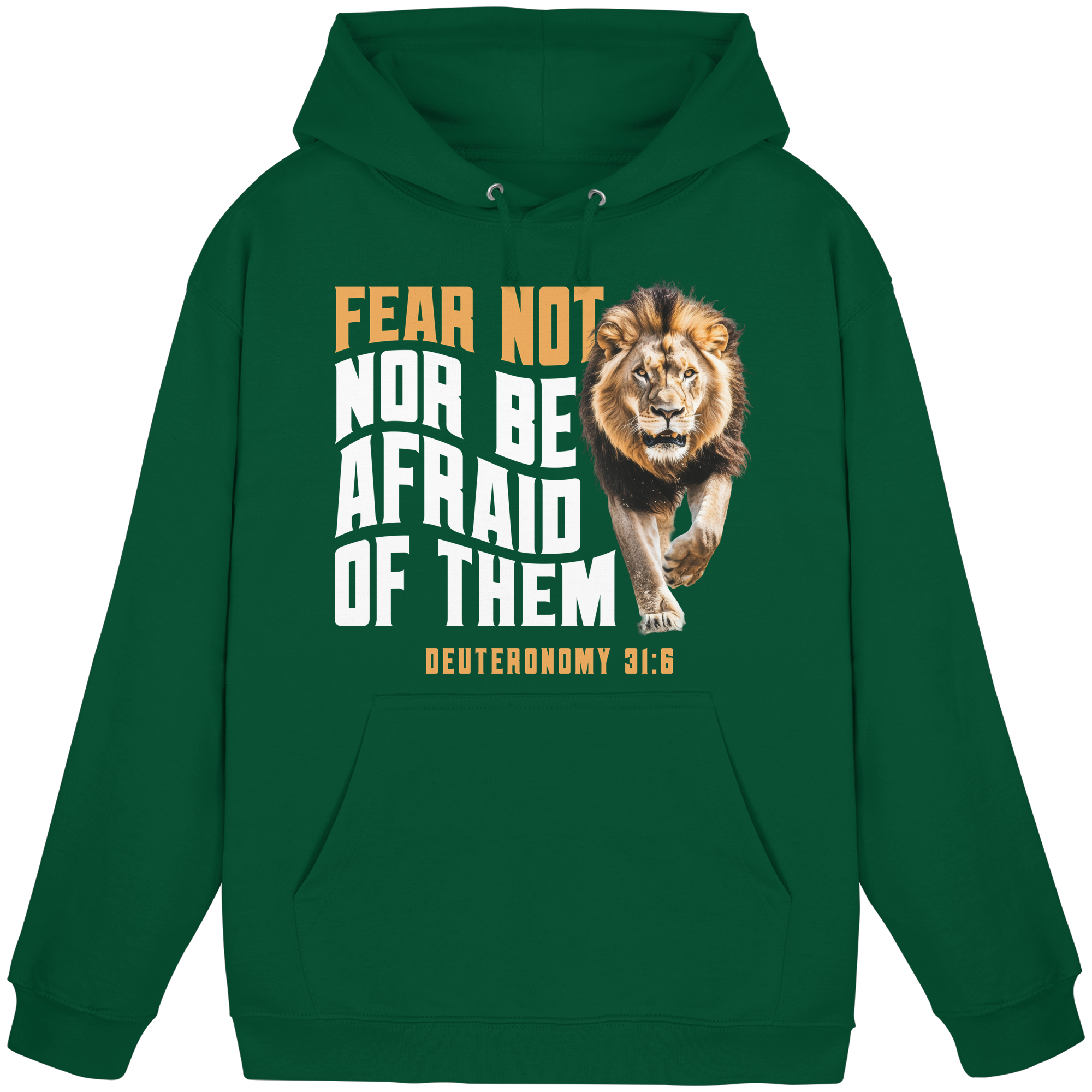 FEAR NOT NOR BE AFRAID OF THEM - Basic Unisex Hoodie
