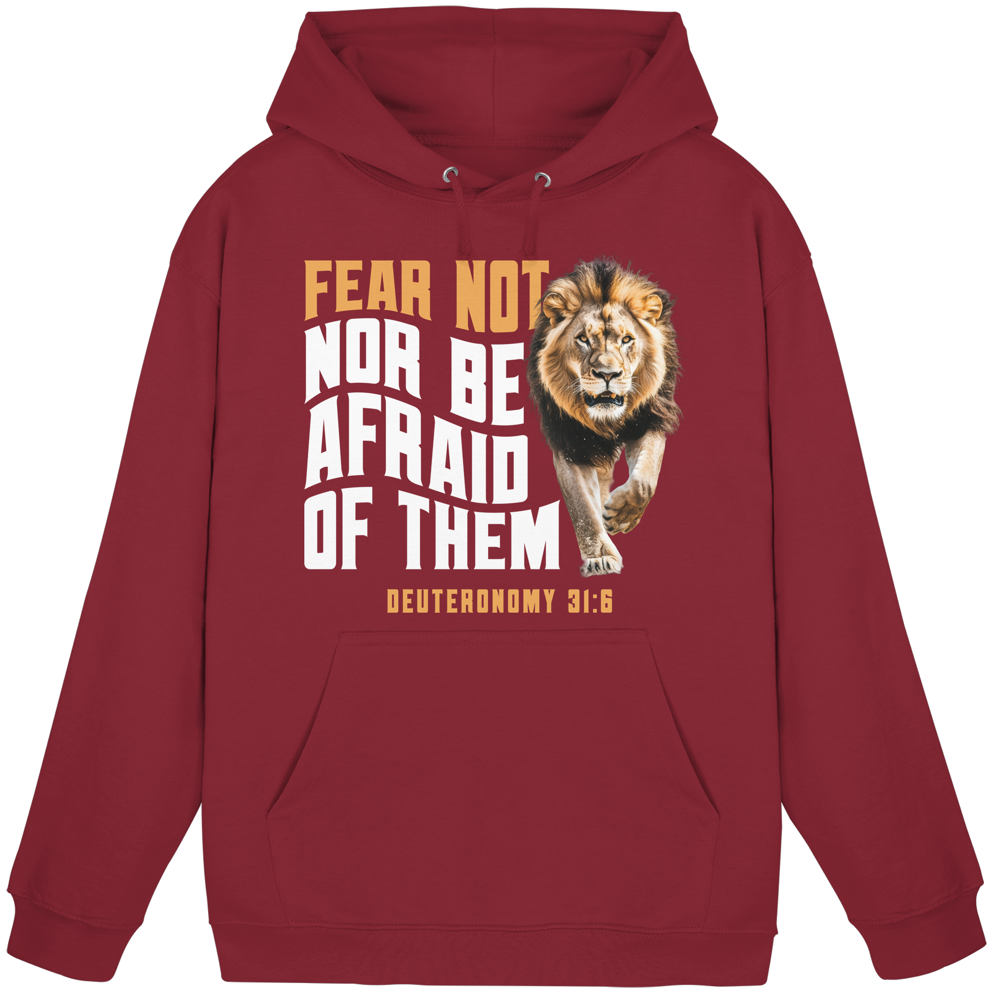 FEAR NOT NOR BE AFRAID OF THEM - Basic Unisex Hoodie