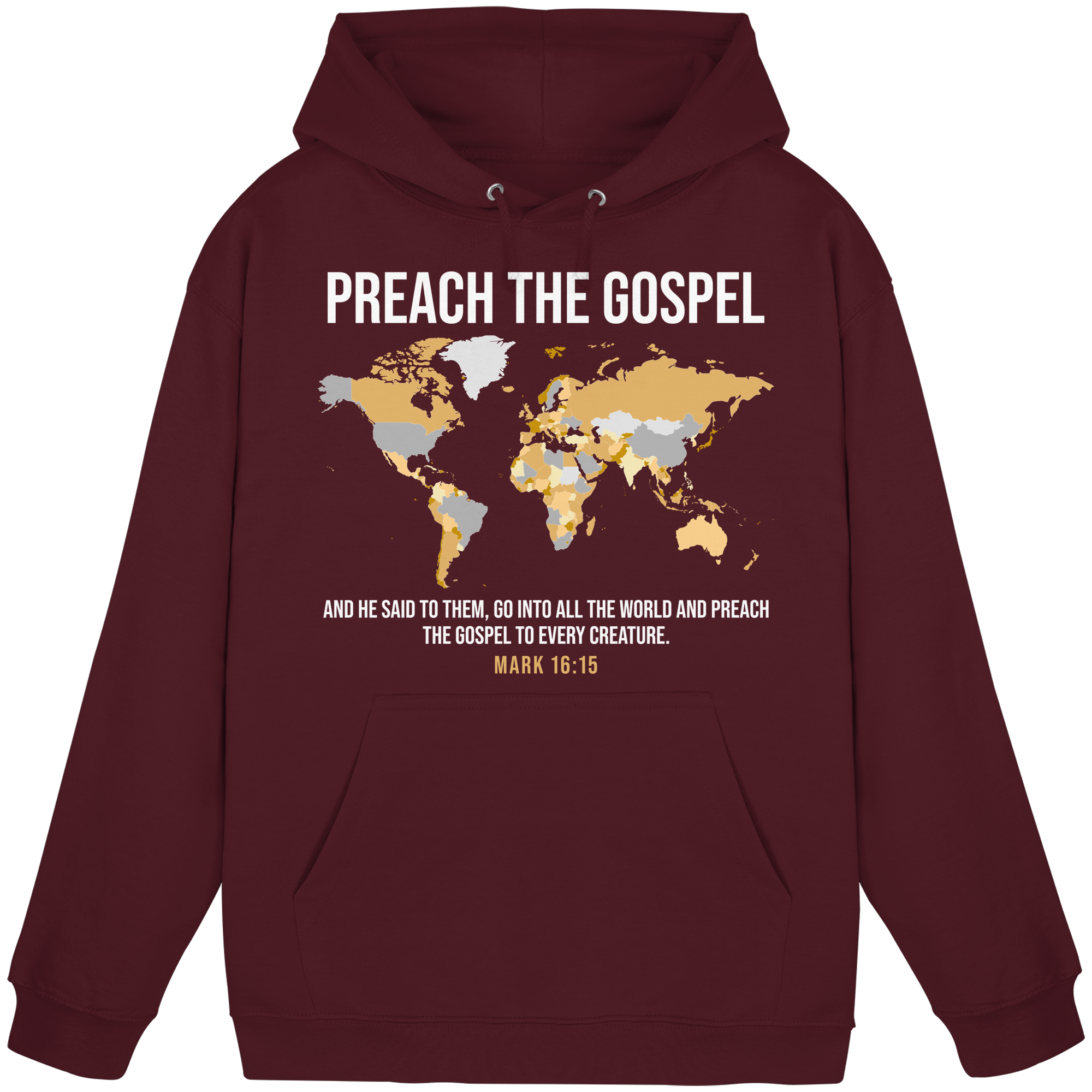 PREACH THE GOSPEL - Basic Unisex Hoodie