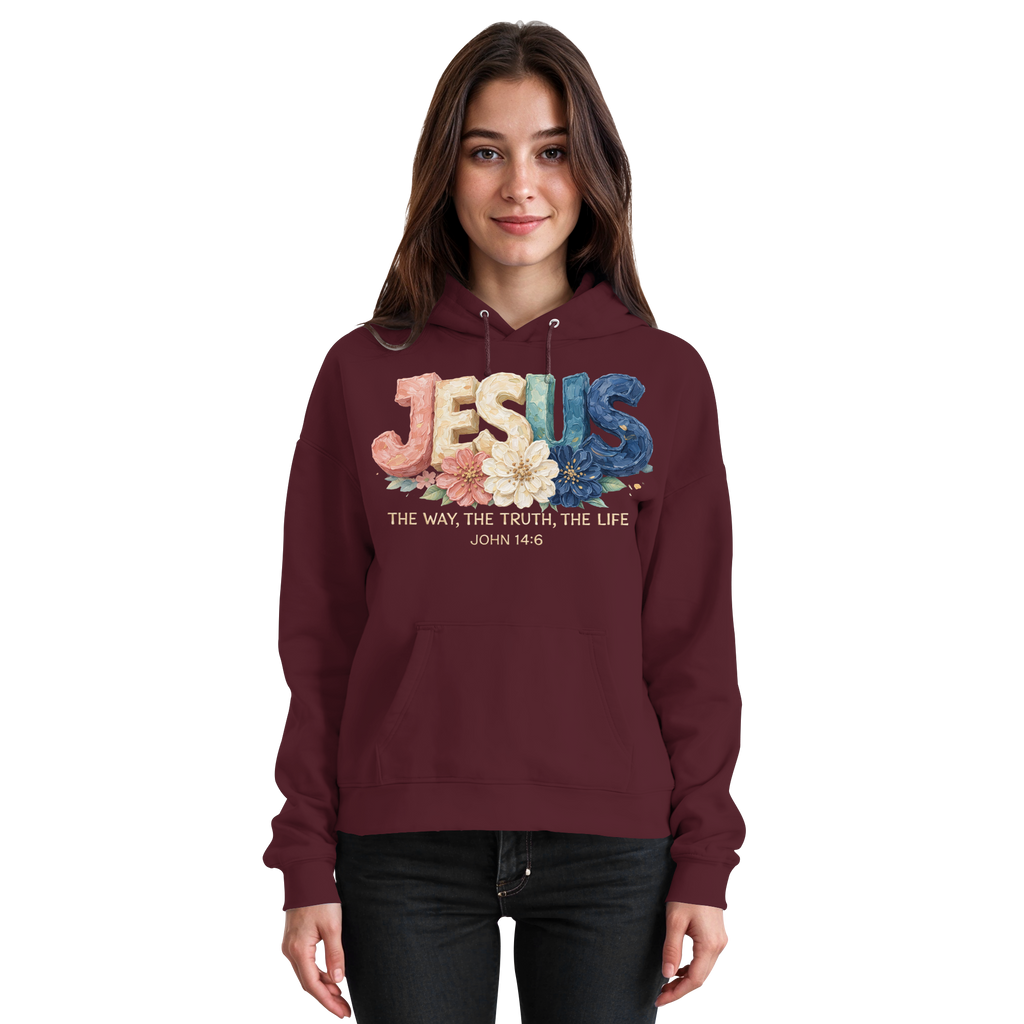 JESUS THE WAY THE TRUTH THE LIFE - Basic Unisex Hoodie