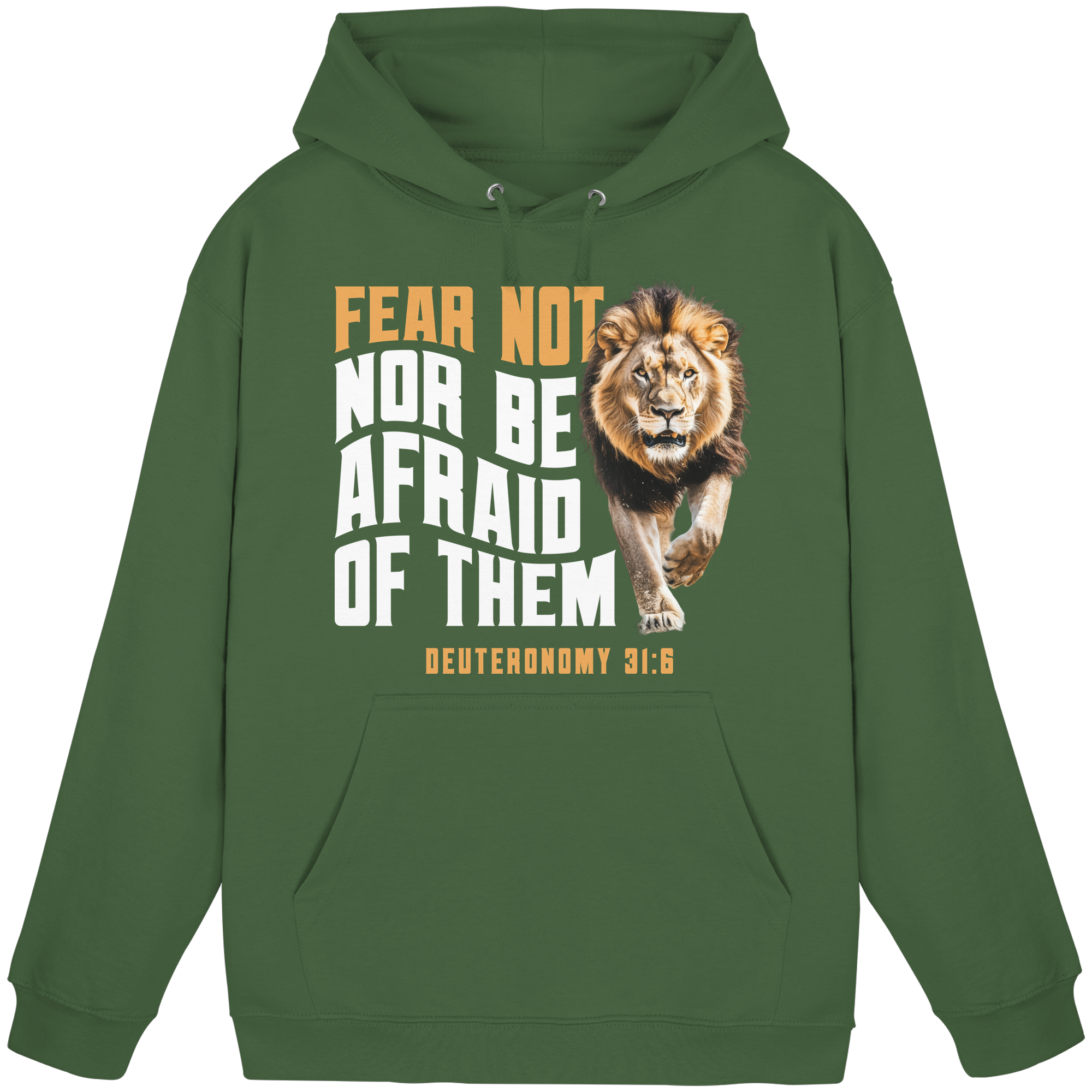 FEAR NOT NOR BE AFRAID OF THEM - Basic Unisex Hoodie