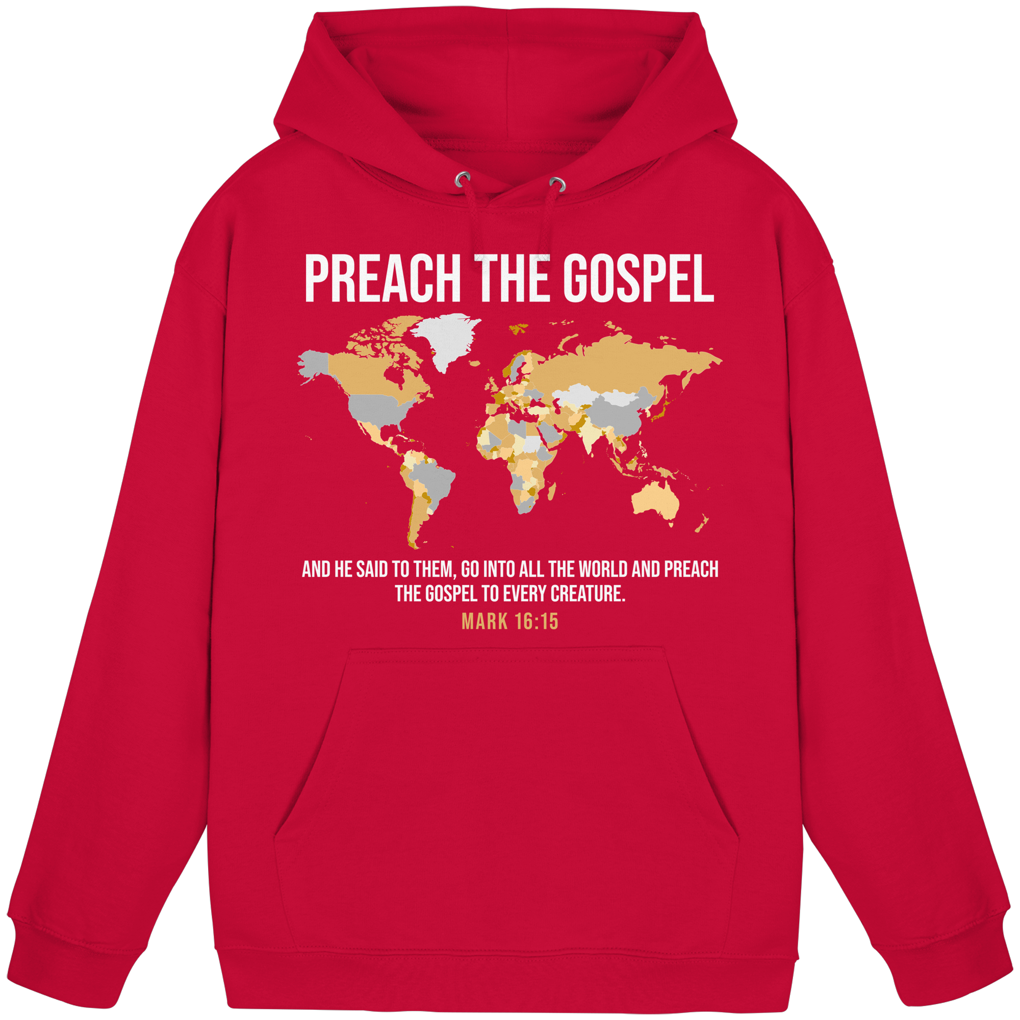 PREACH THE GOSPEL - Basic Unisex Hoodie