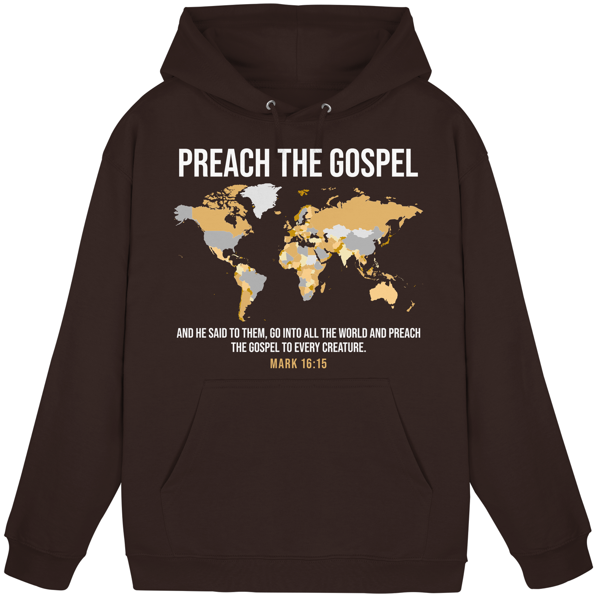 PREACH THE GOSPEL - Basic Unisex Hoodie