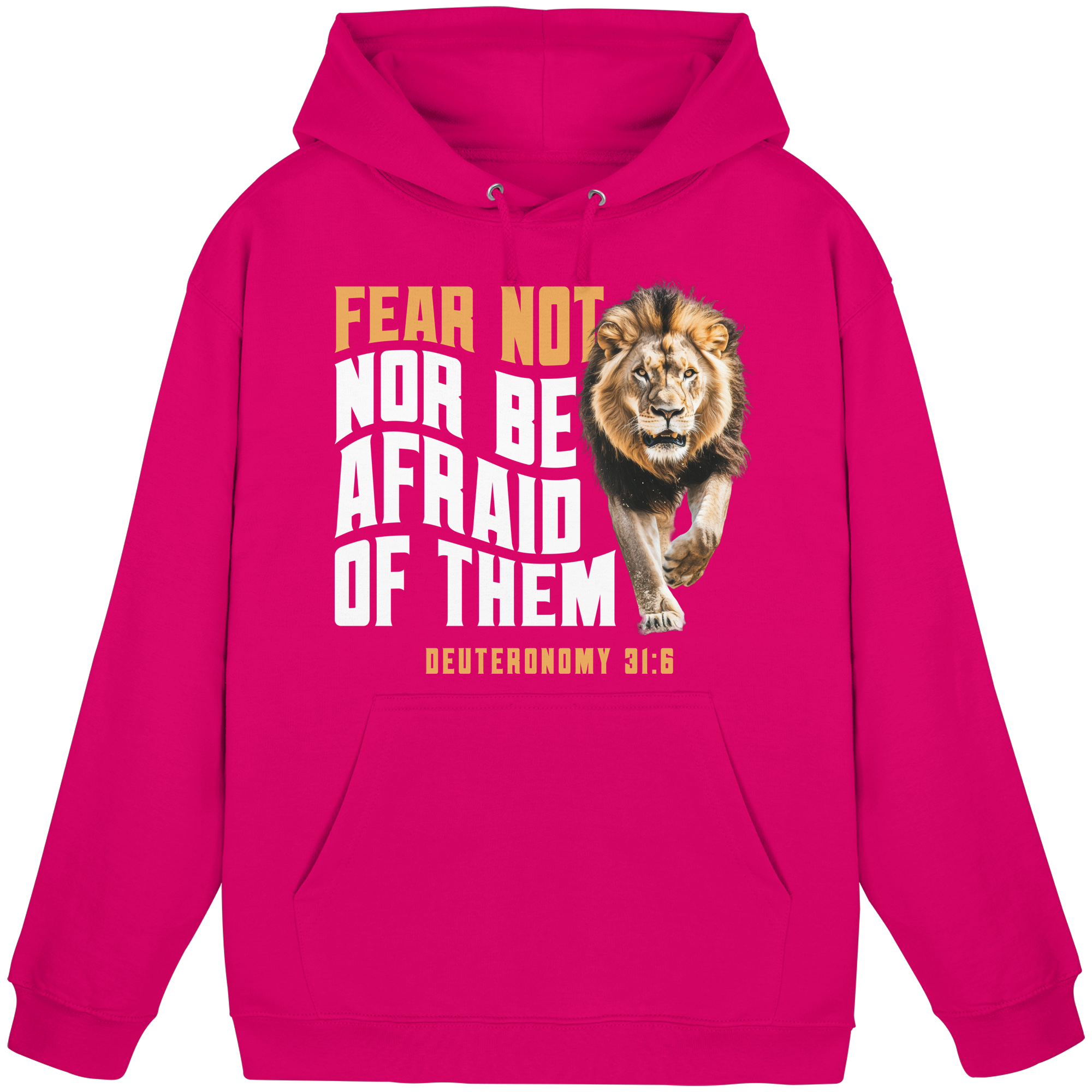 FEAR NOT NOR BE AFRAID OF THEM - Basic Unisex Hoodie