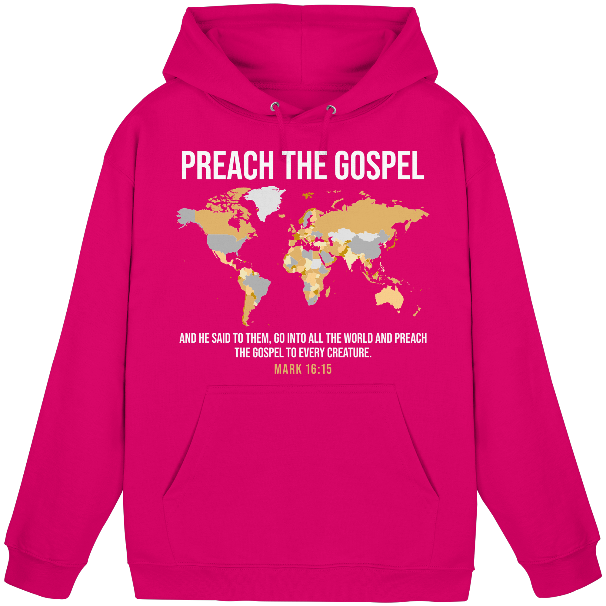 PREACH THE GOSPEL - Basic Unisex Hoodie