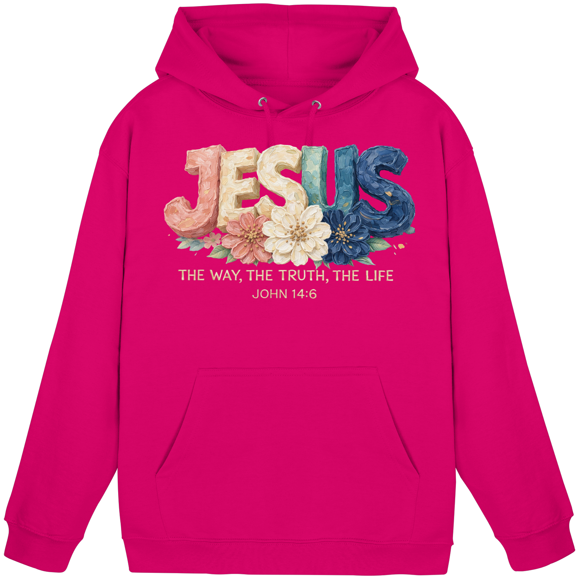 JESUS THE WAY THE TRUTH THE LIFE - Basic Unisex Hoodie