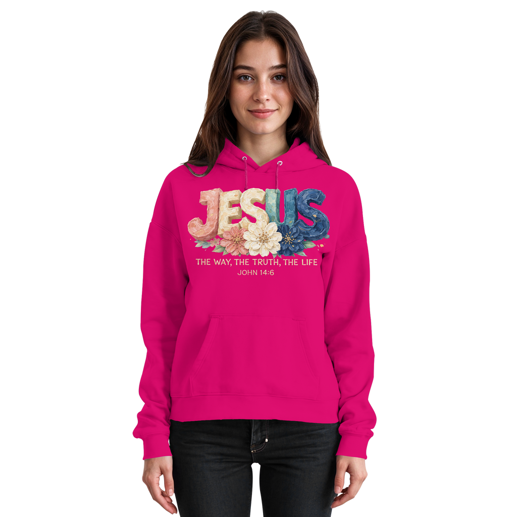 JESUS THE WAY THE TRUTH THE LIFE - Basic Unisex Hoodie