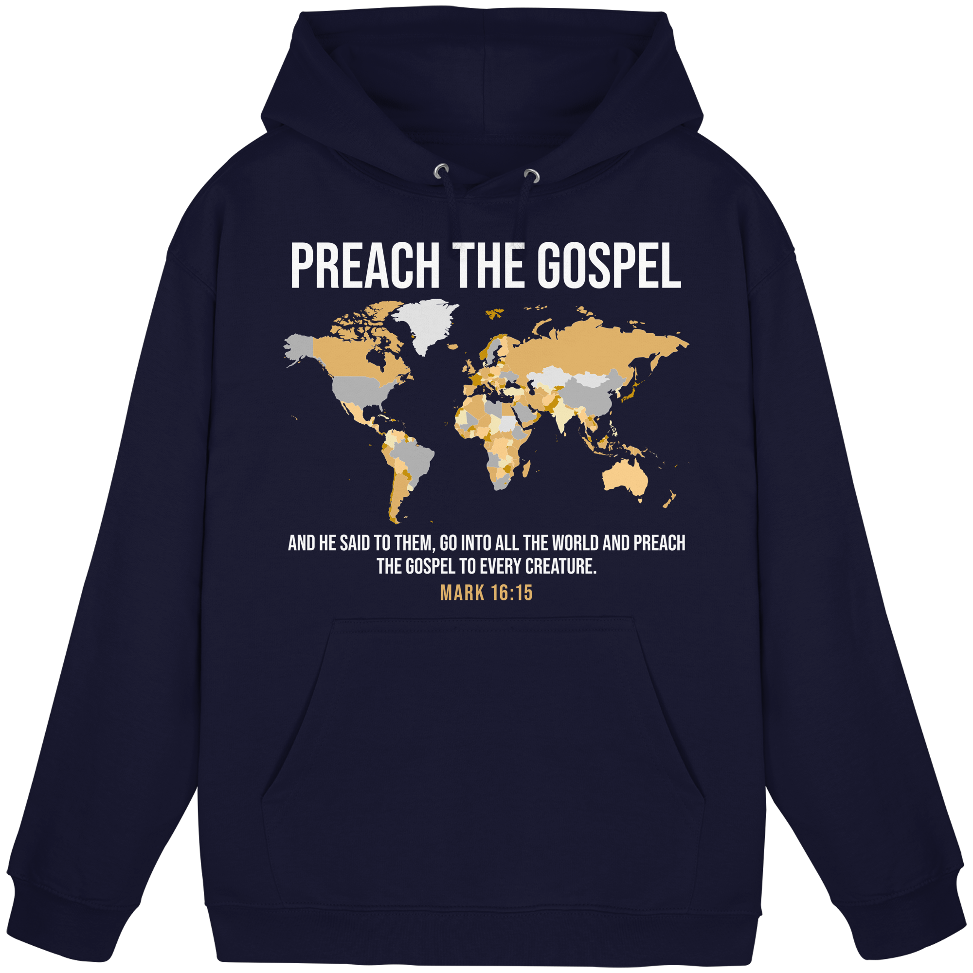 PREACH THE GOSPEL - Basic Unisex Hoodie