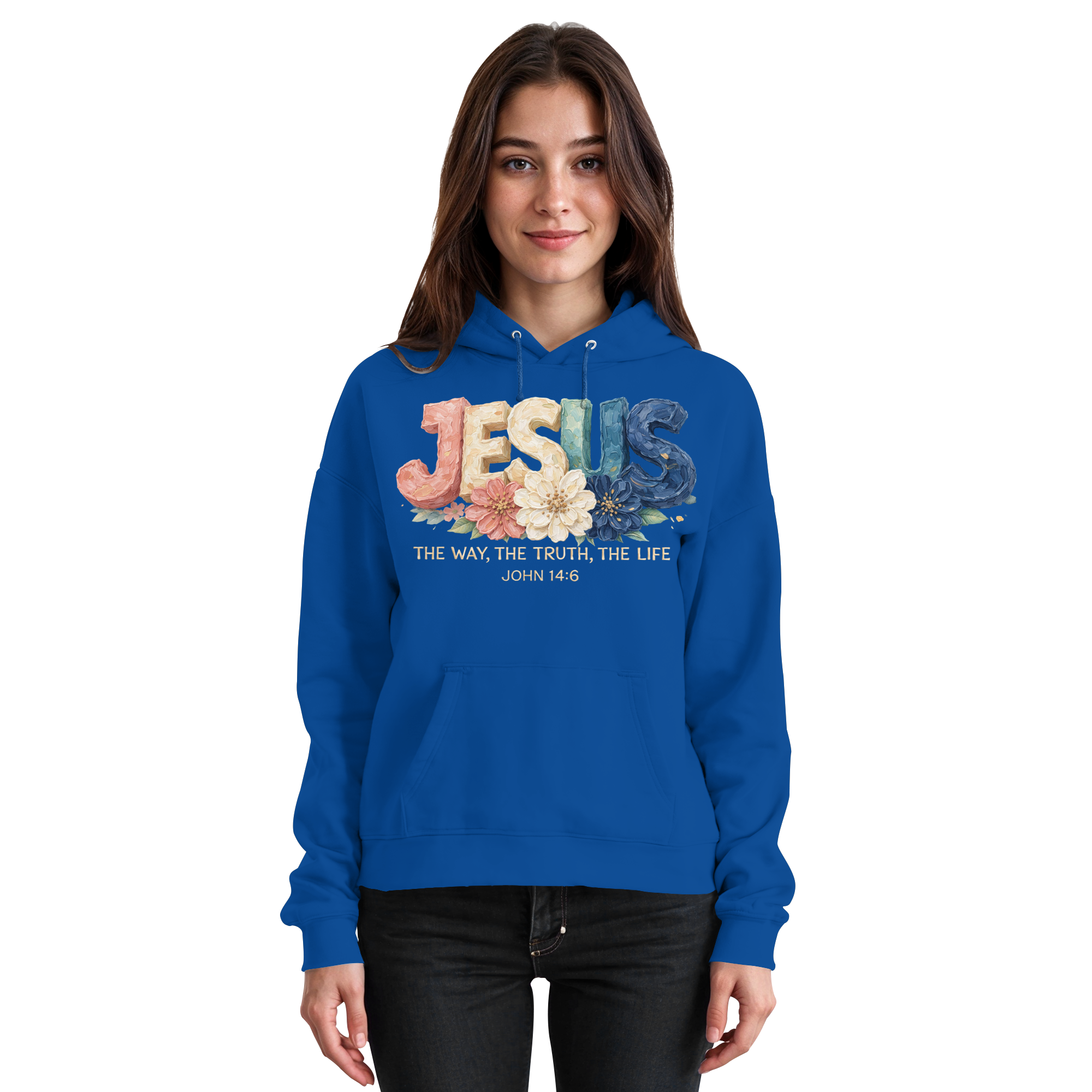 JESUS THE WAY THE TRUTH THE LIFE - Basic Unisex Hoodie