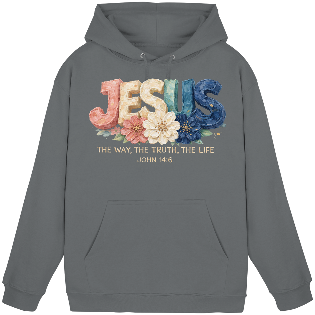 JESUS THE WAY THE TRUTH THE LIFE - Basic Unisex Hoodie