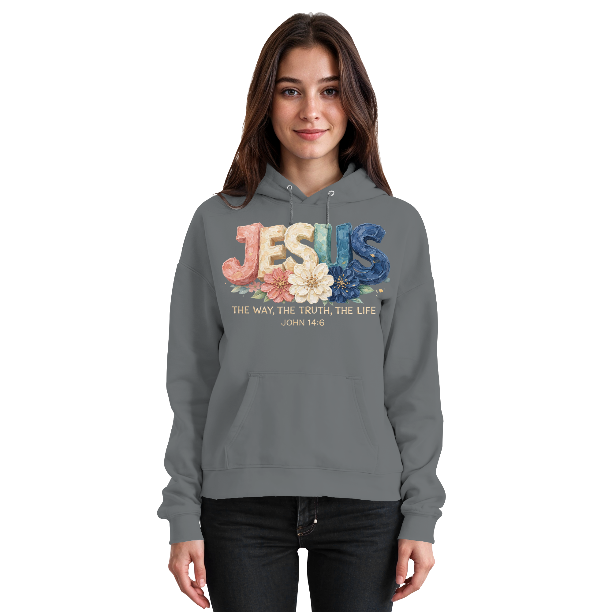 JESUS THE WAY THE TRUTH THE LIFE - Basic Unisex Hoodie