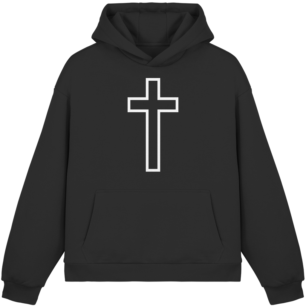 JESUS IS KING - Fluffy Boxcut Hoodie