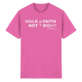 WALK BY FAITH - Heavy Cotton T-Shirt
