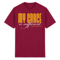 MY GRACE IS SUFFICIENT - Heavy Cotton T-Shirt