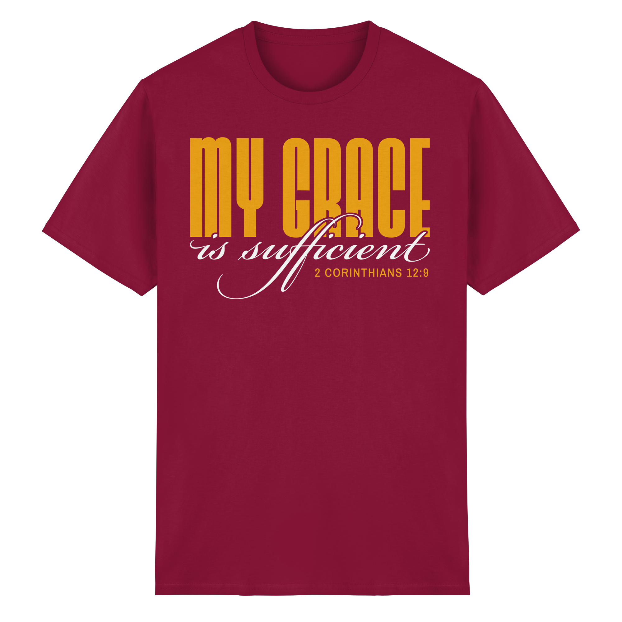 MY GRACE IS SUFFICIENT - Heavy Cotton T-Shirt