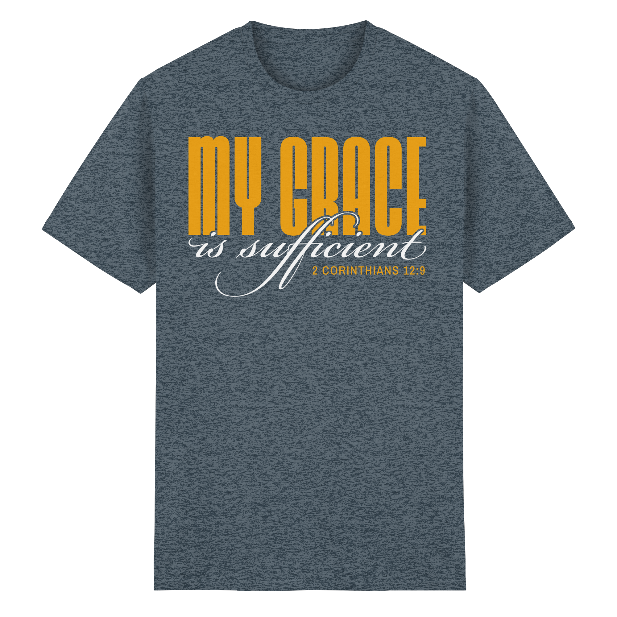 MY GRACE IS SUFFICIENT - Heavy Cotton T-Shirt