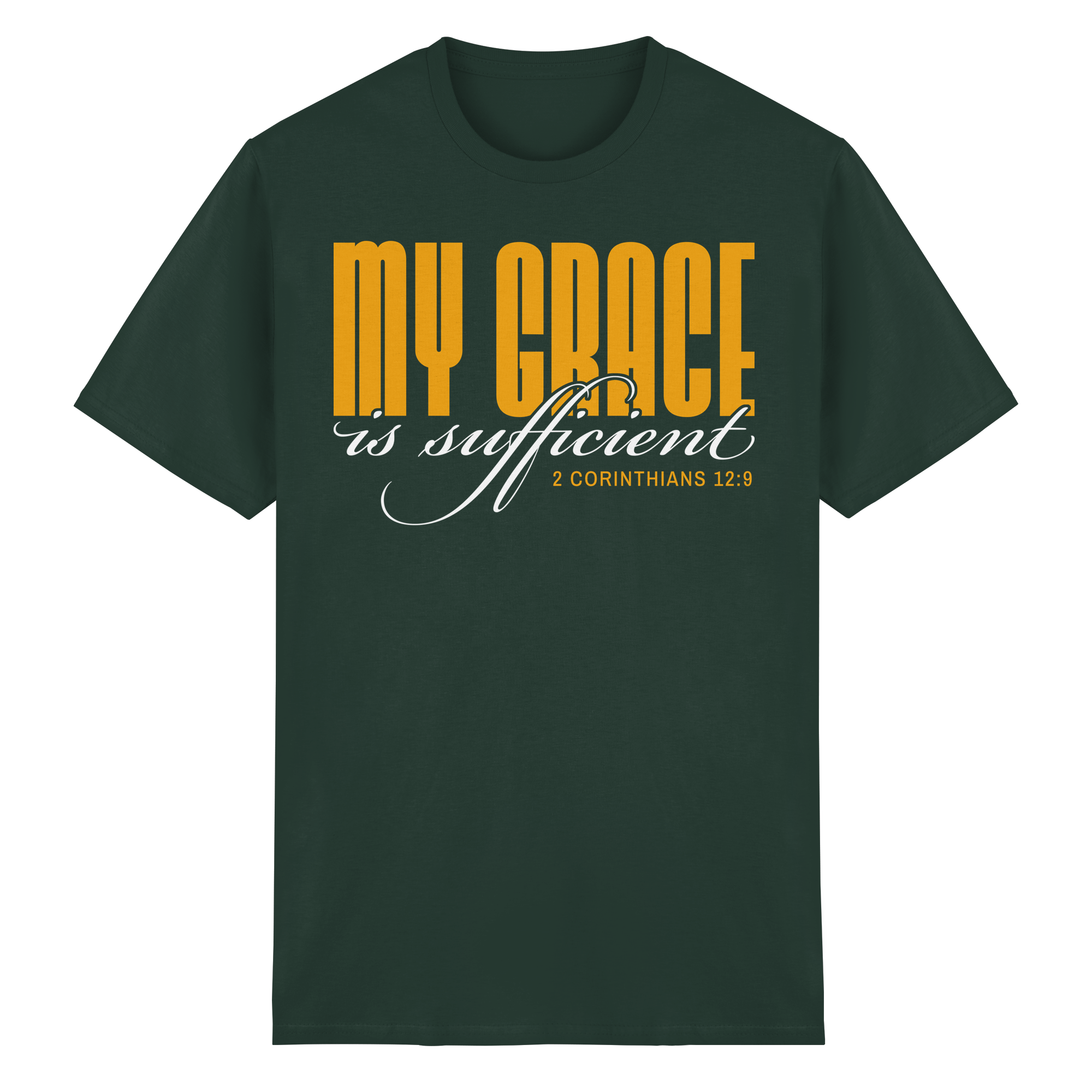MY GRACE IS SUFFICIENT - Heavy Cotton T-Shirt