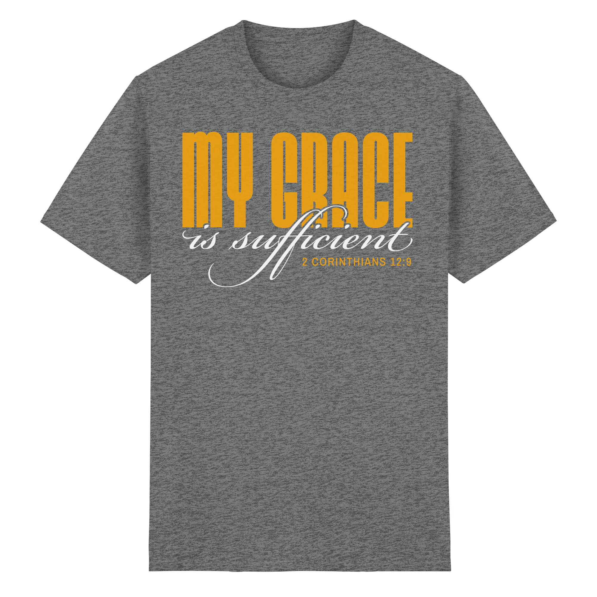 MY GRACE IS SUFFICIENT - Heavy Cotton T-Shirt