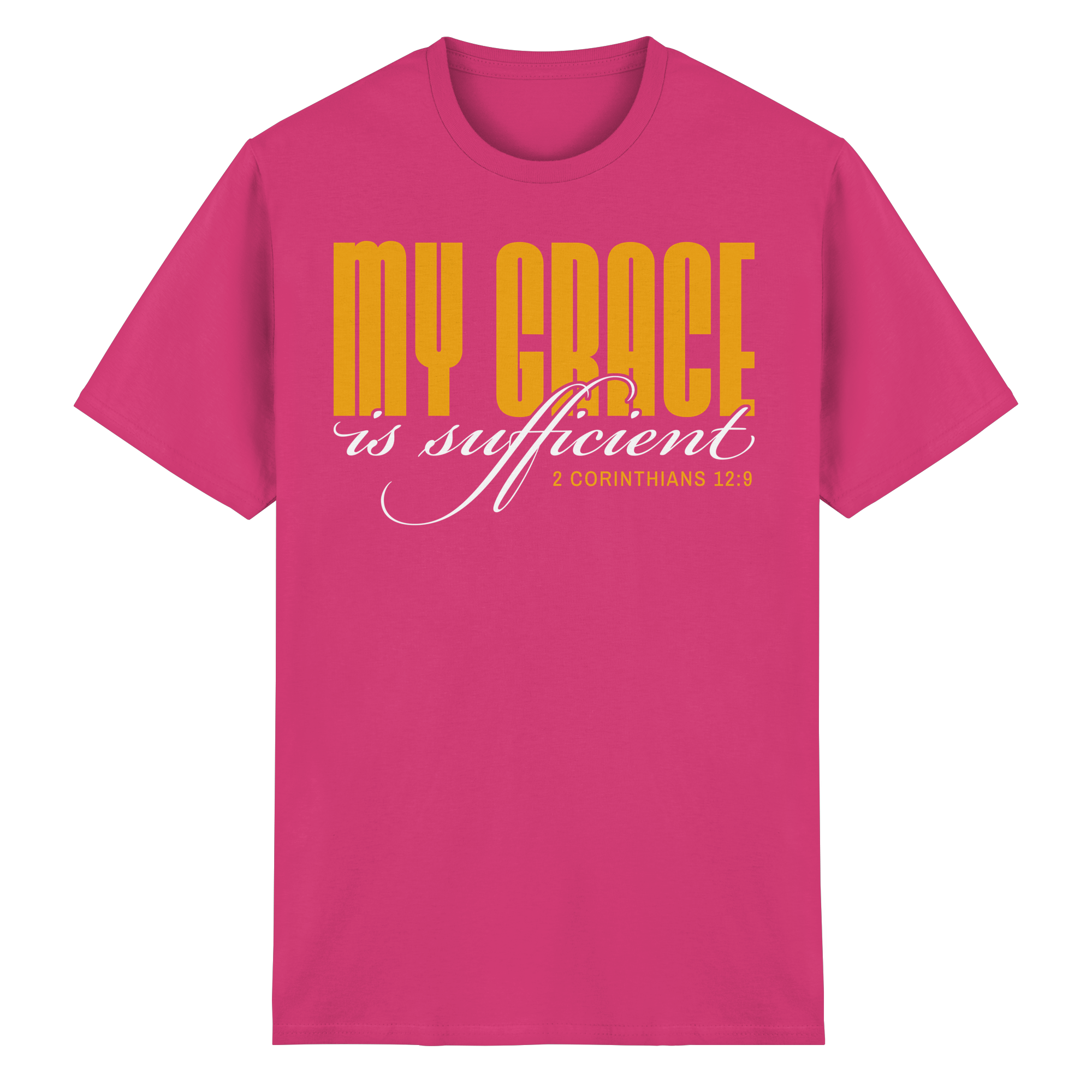 MY GRACE IS SUFFICIENT - Heavy Cotton T-Shirt