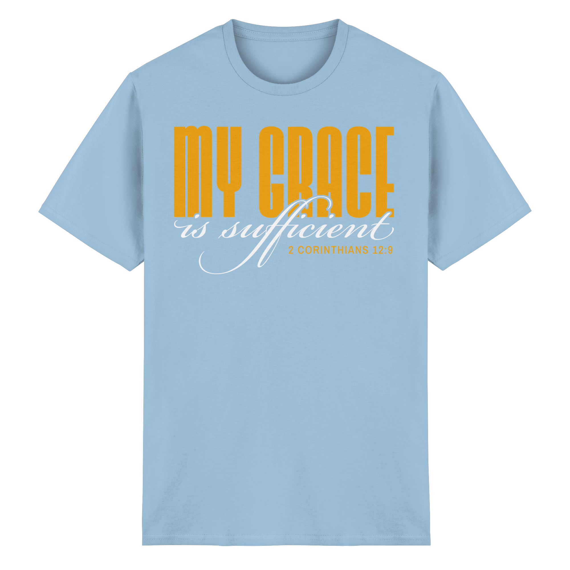 MY GRACE IS SUFFICIENT - Heavy Cotton T-Shirt