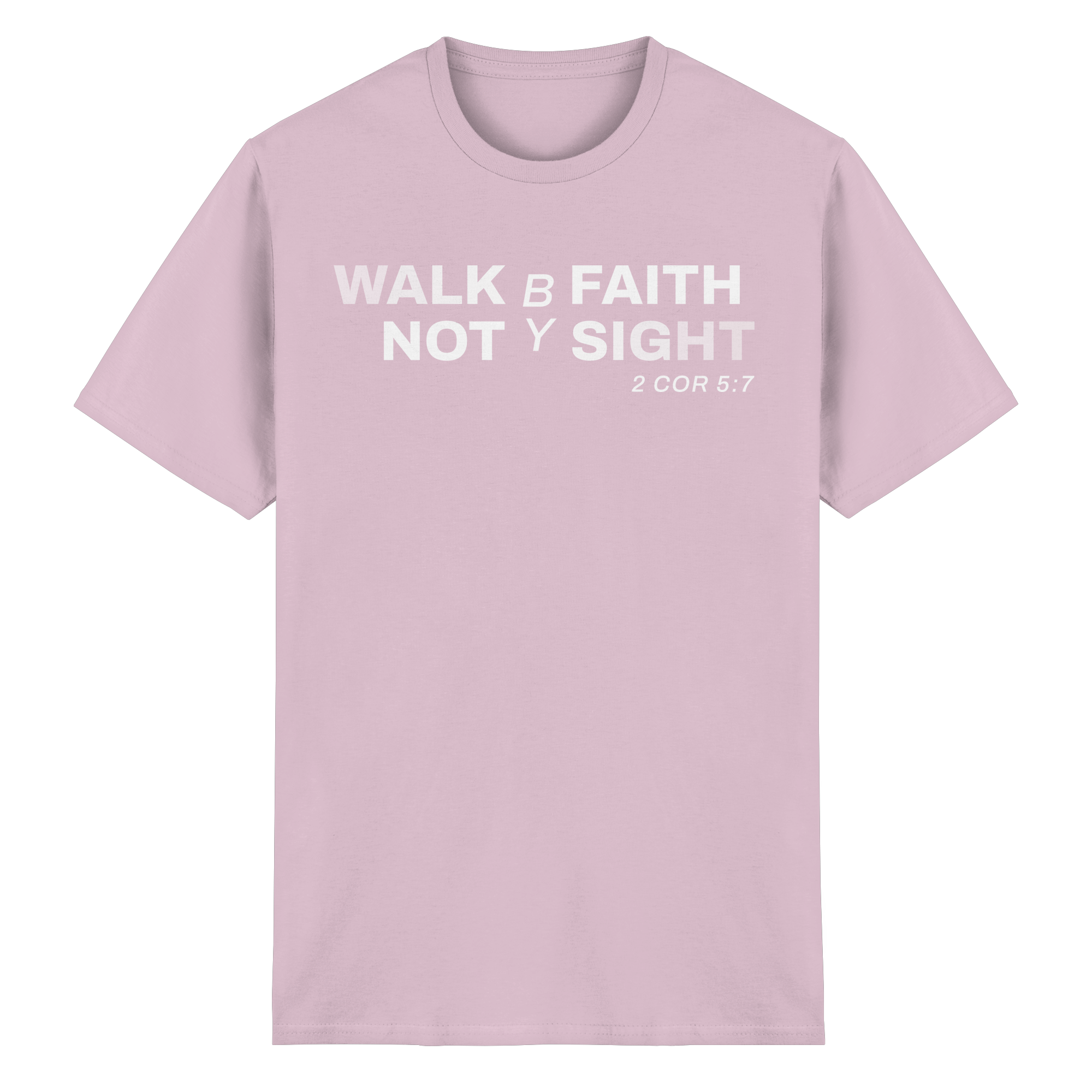 WALK BY FAITH - Heavy Cotton T-Shirt