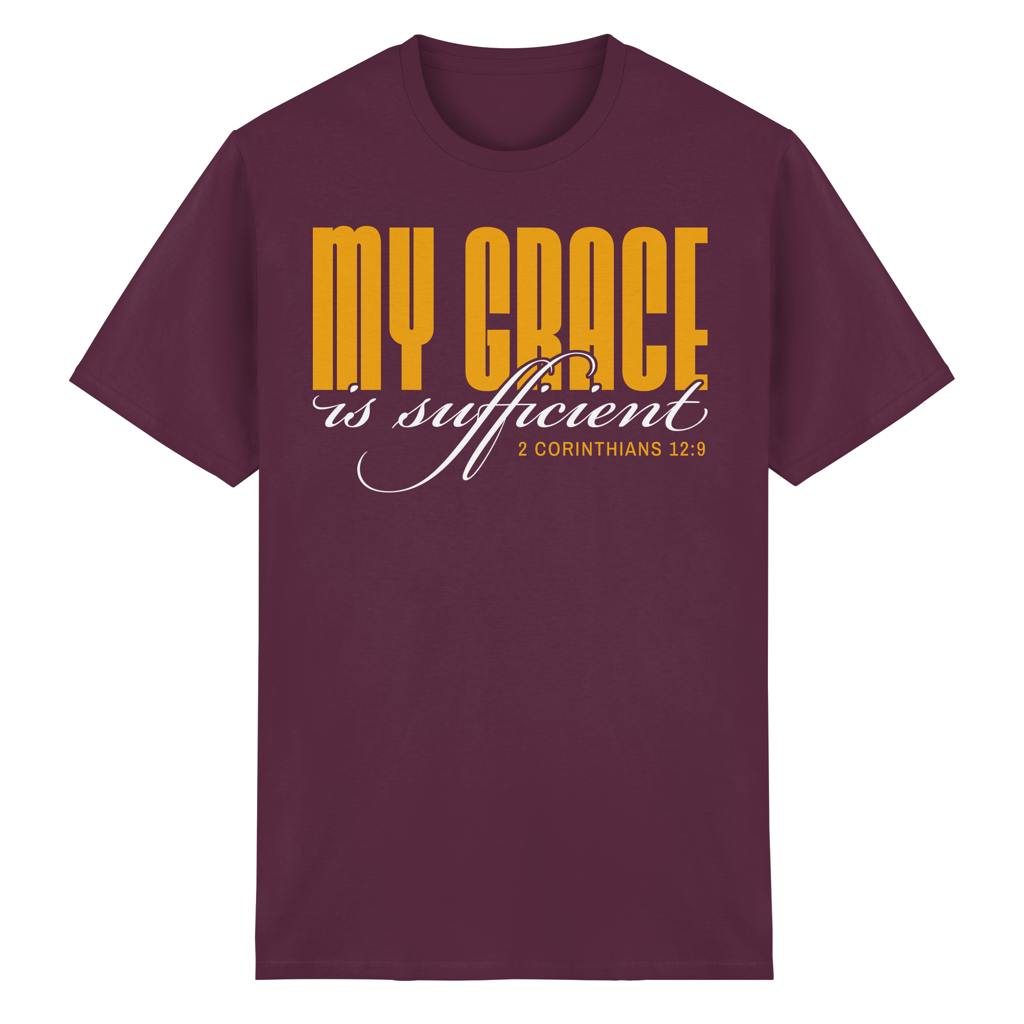 MY GRACE IS SUFFICIENT - Heavy Cotton T-Shirt