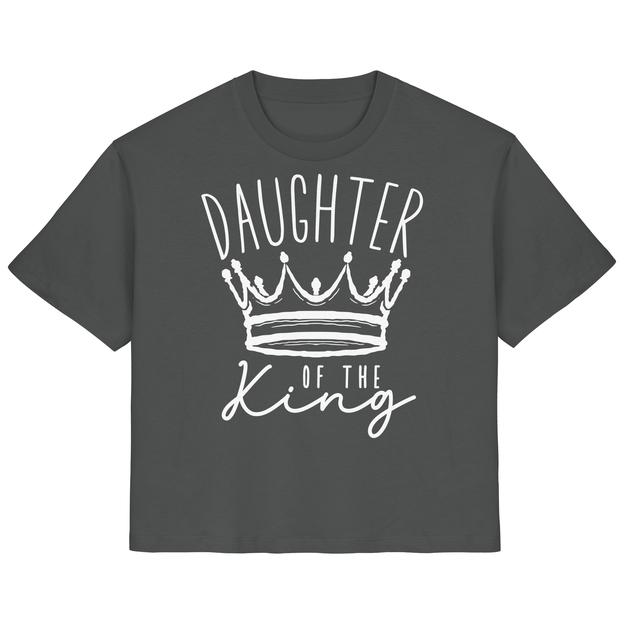 DAUGHTER OF THE KING - Frauen T-Shirt Bio Baumwolle