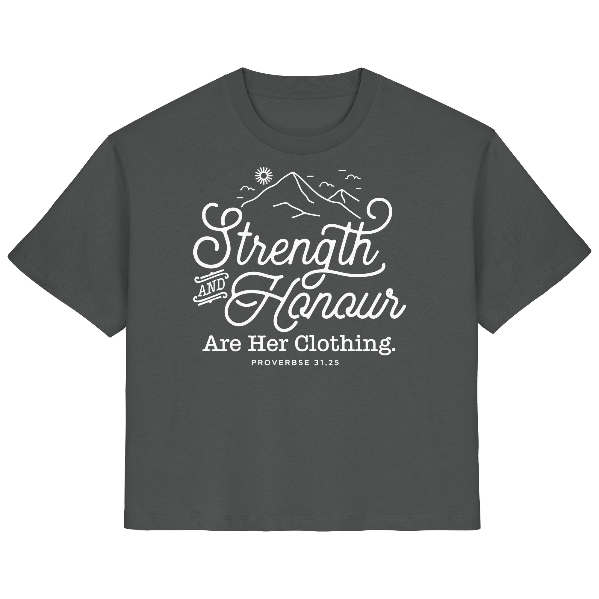 STRENGHT AND HONOR - T-Shirt Bio Baumwolle Frauen