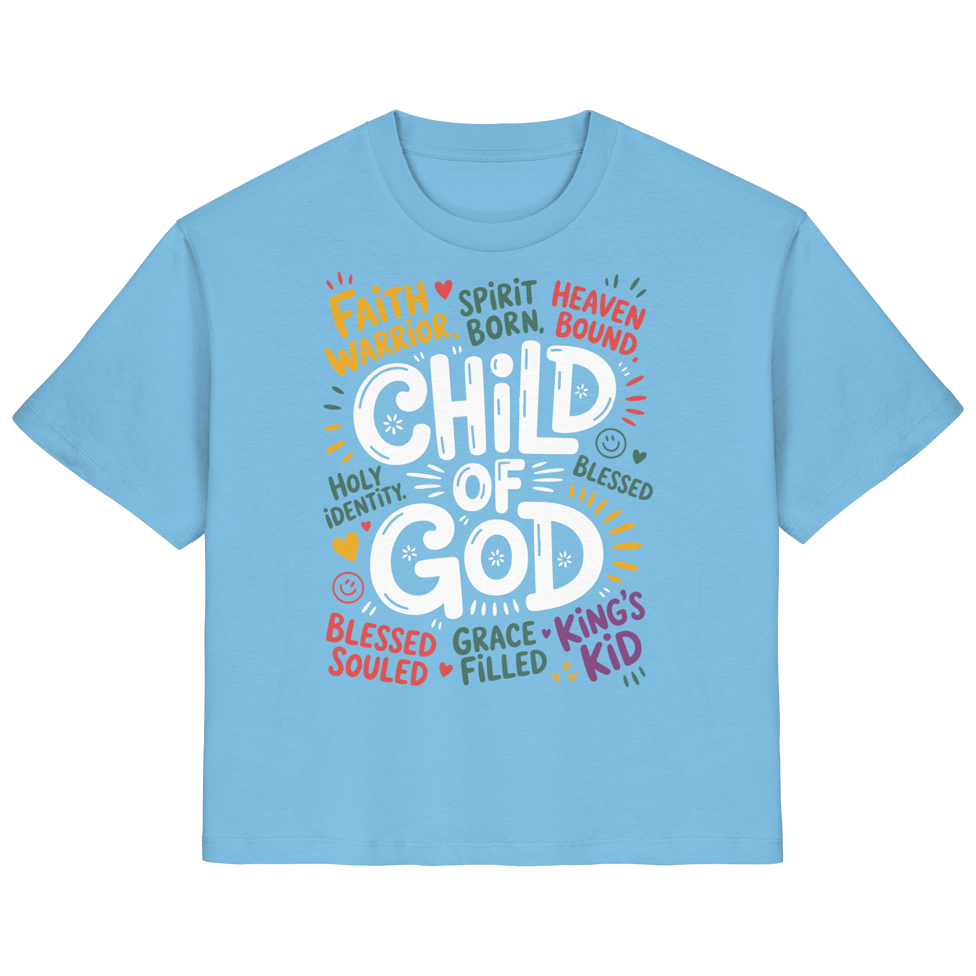 CHILD OF GOD - Frauen T-Shirt Bio Baumwolle
