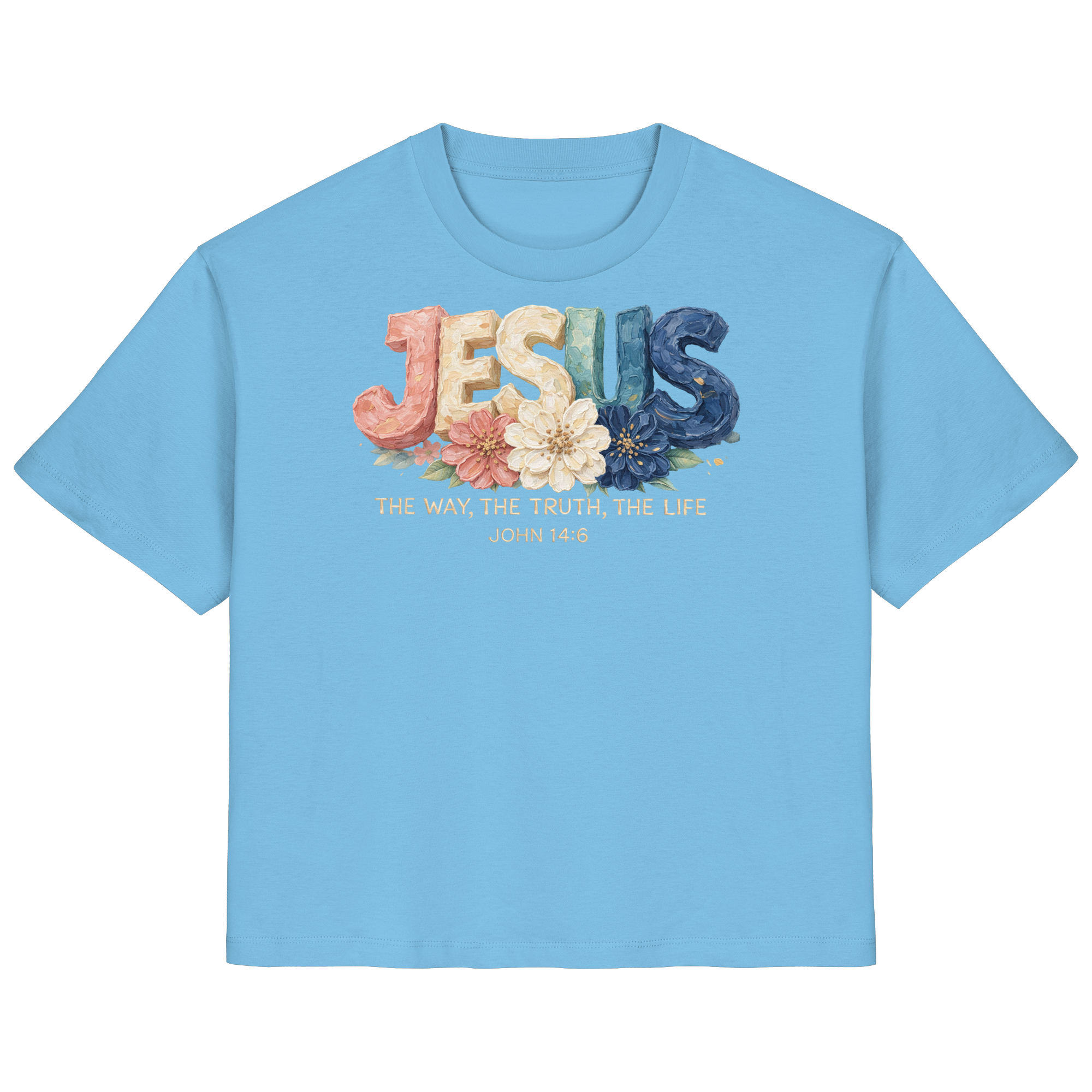 JESUS THE WAY THE TRUTH THE LIFE - T-Shirt Bio Baumwolle