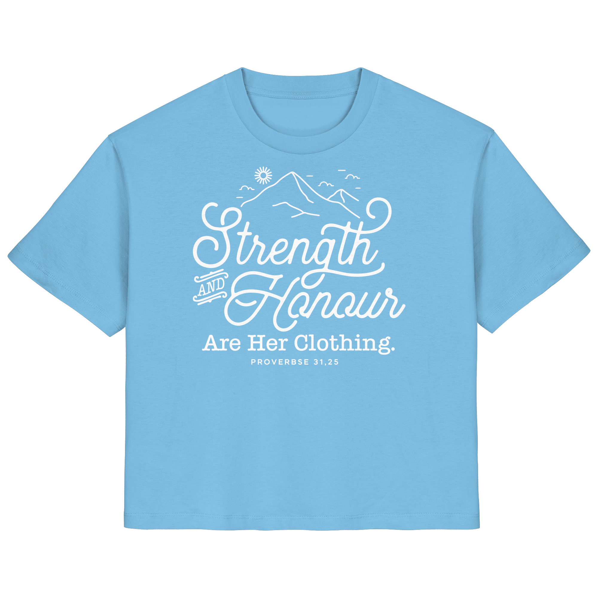 STRENGHT AND HONOR - T-Shirt Bio Baumwolle Frauen