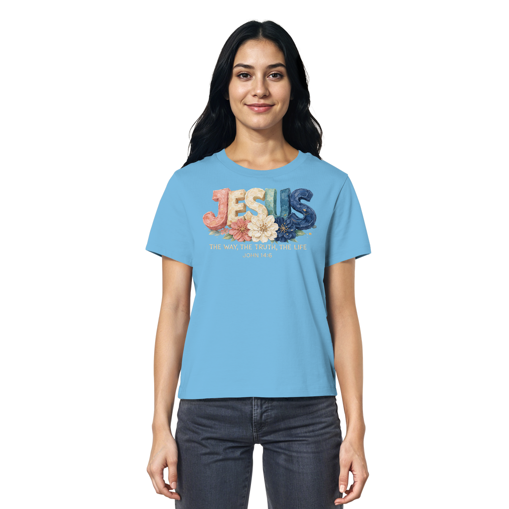 JESUS THE WAY THE TRUTH THE LIFE - T-Shirt Bio Baumwolle
