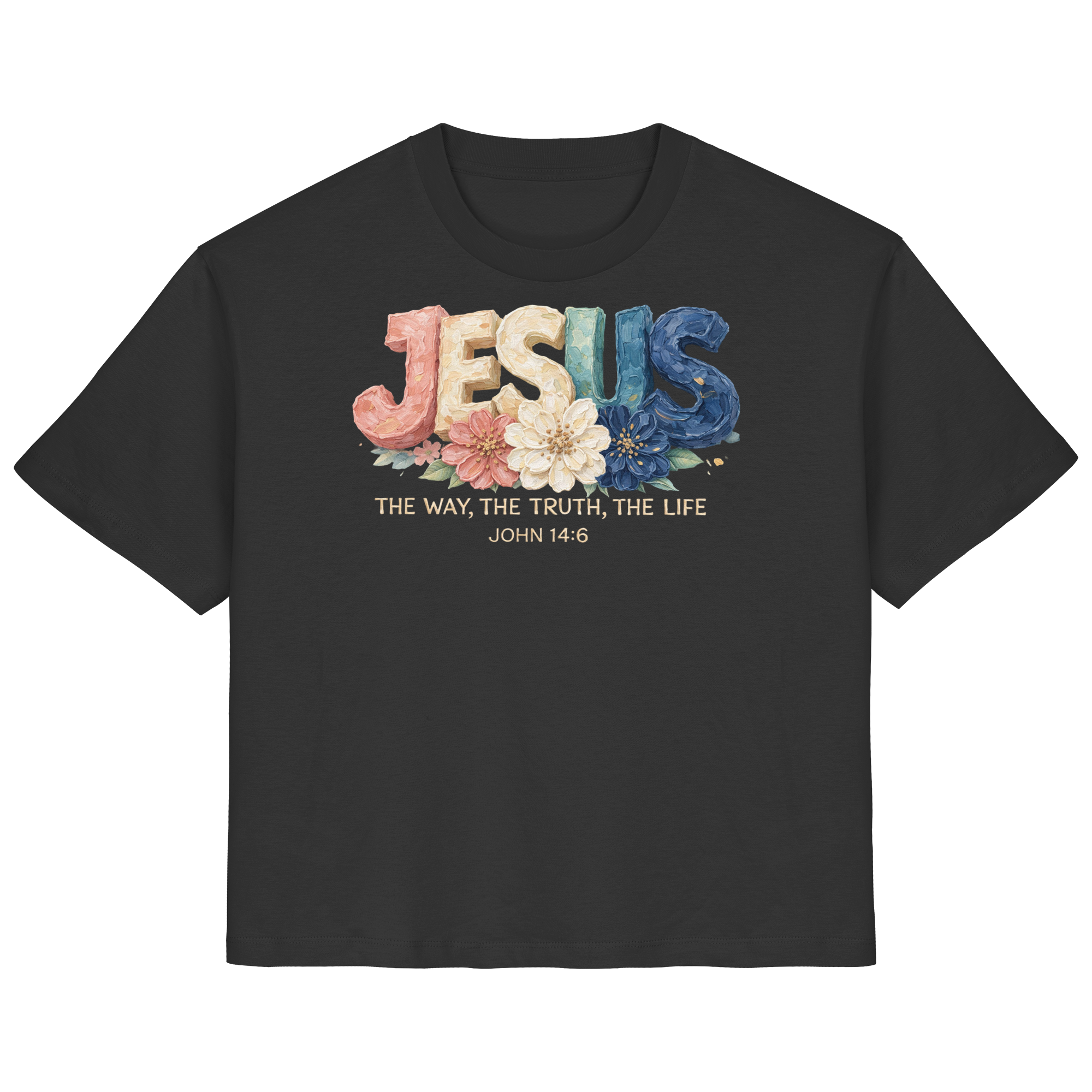 JESUS THE WAY THE TRUTH THE LIFE - T-Shirt Bio Baumwolle