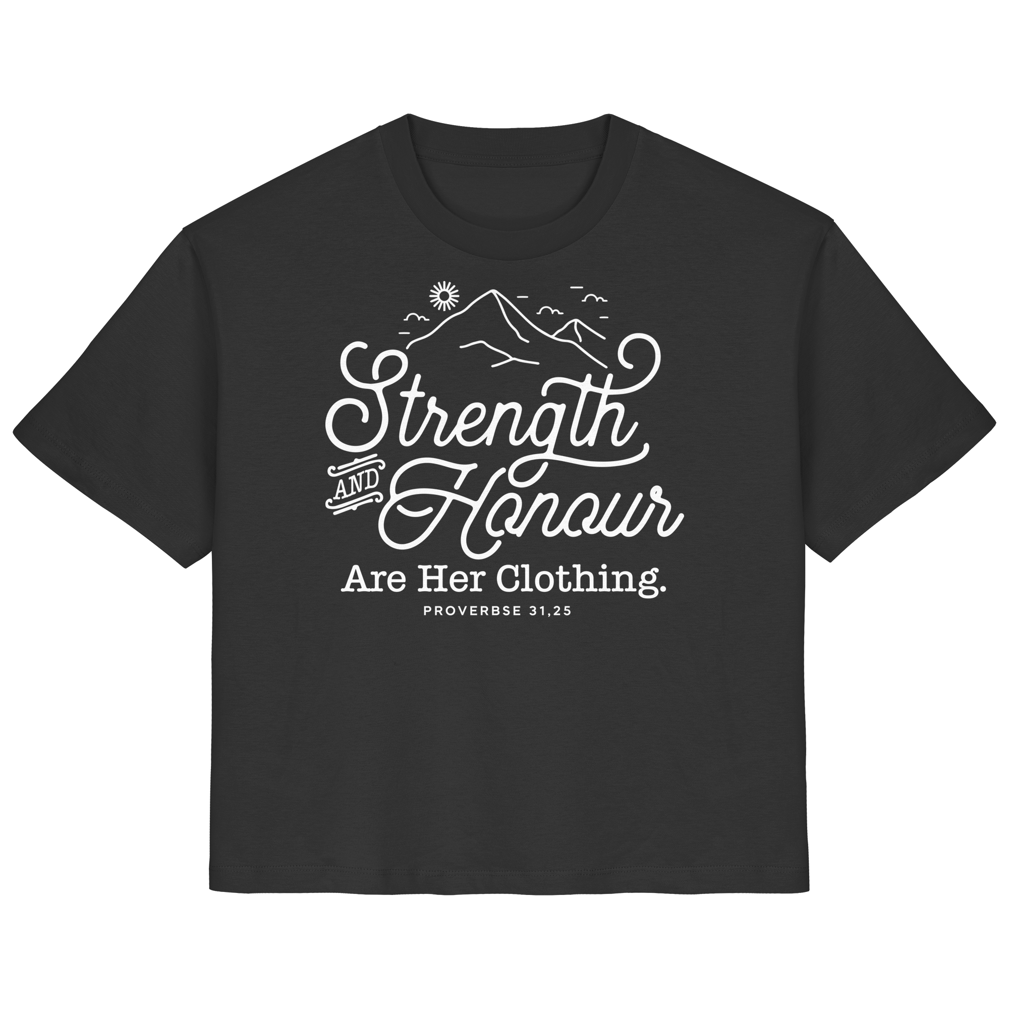 STRENGHT AND HONOR - T-Shirt Bio Baumwolle Frauen