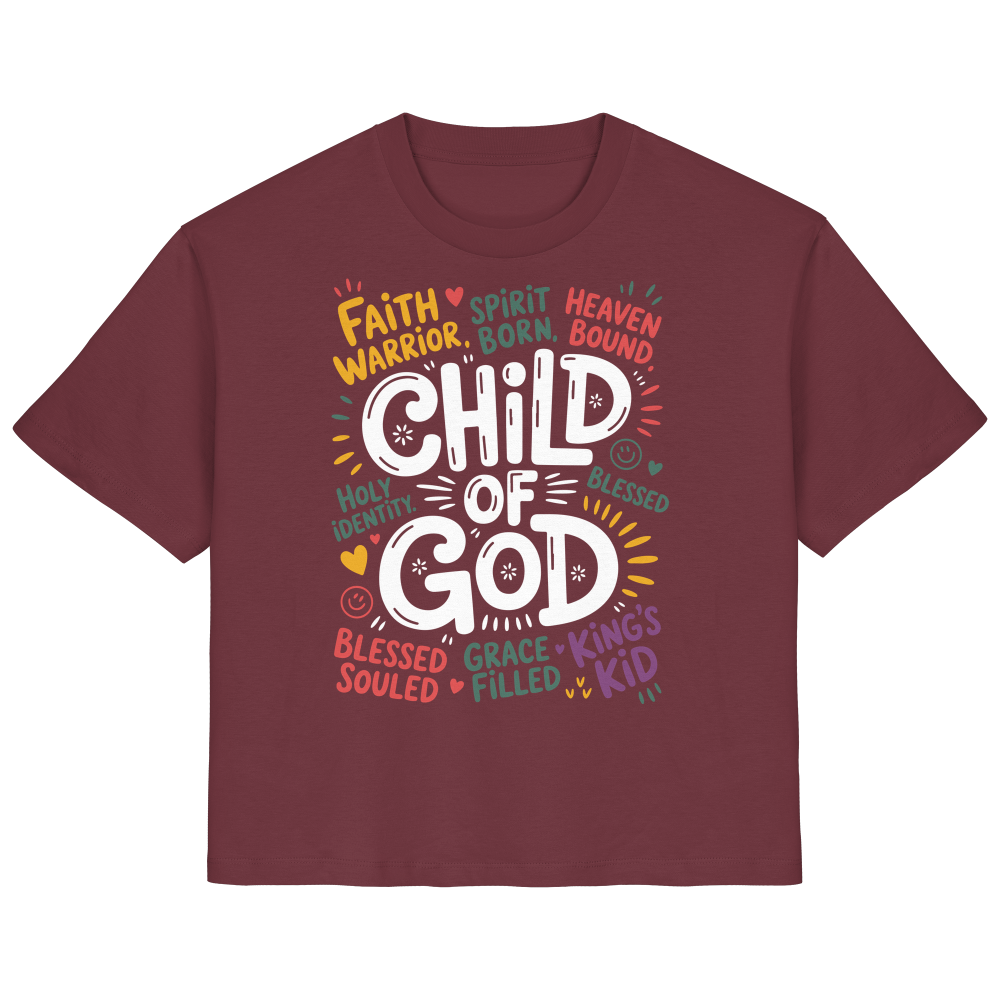 CHILD OF GOD - Frauen T-Shirt Bio Baumwolle