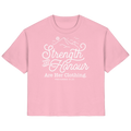 STRENGHT AND HONOR - T-Shirt Bio Baumwolle Frauen
