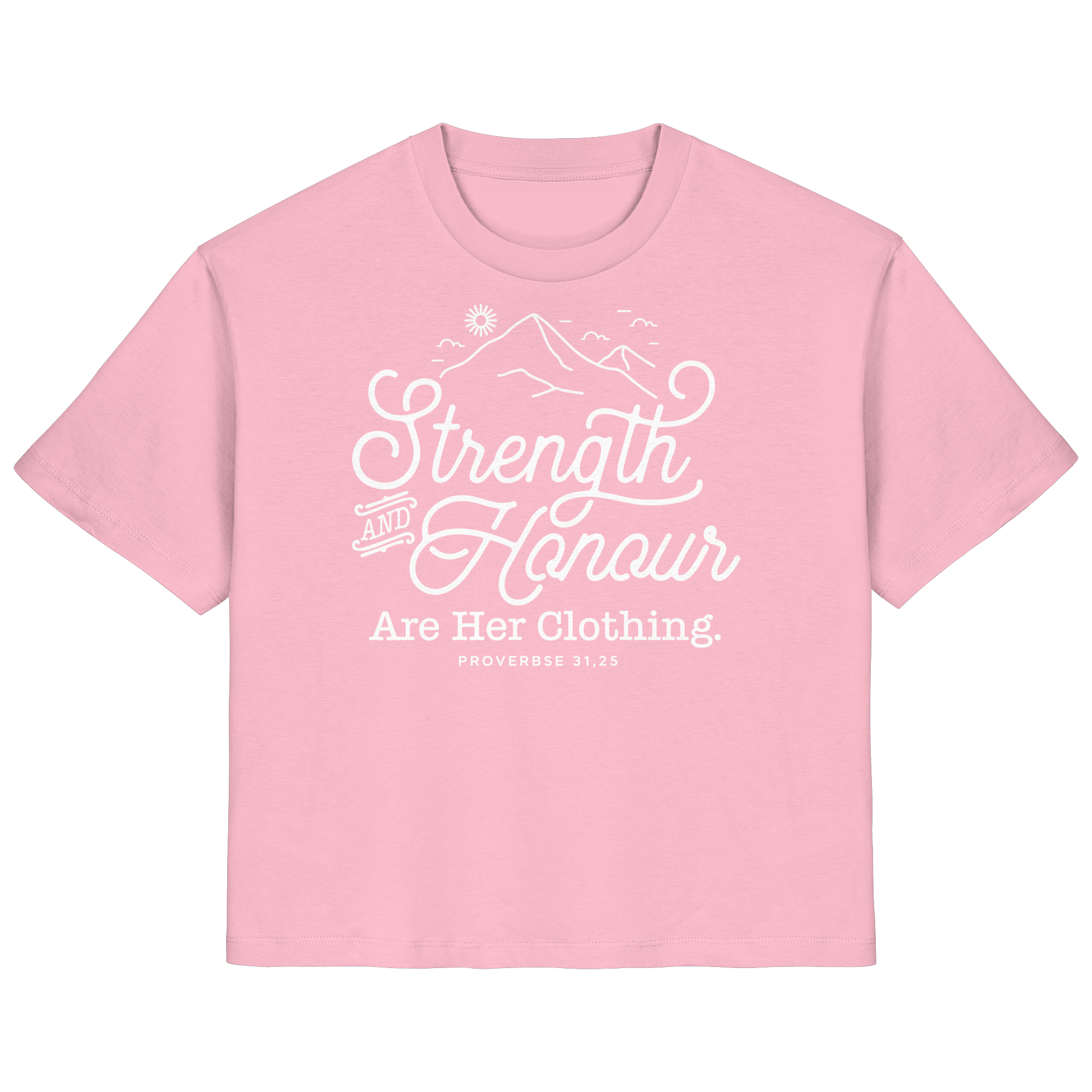 STRENGHT AND HONOR - T-Shirt Bio Baumwolle Frauen
