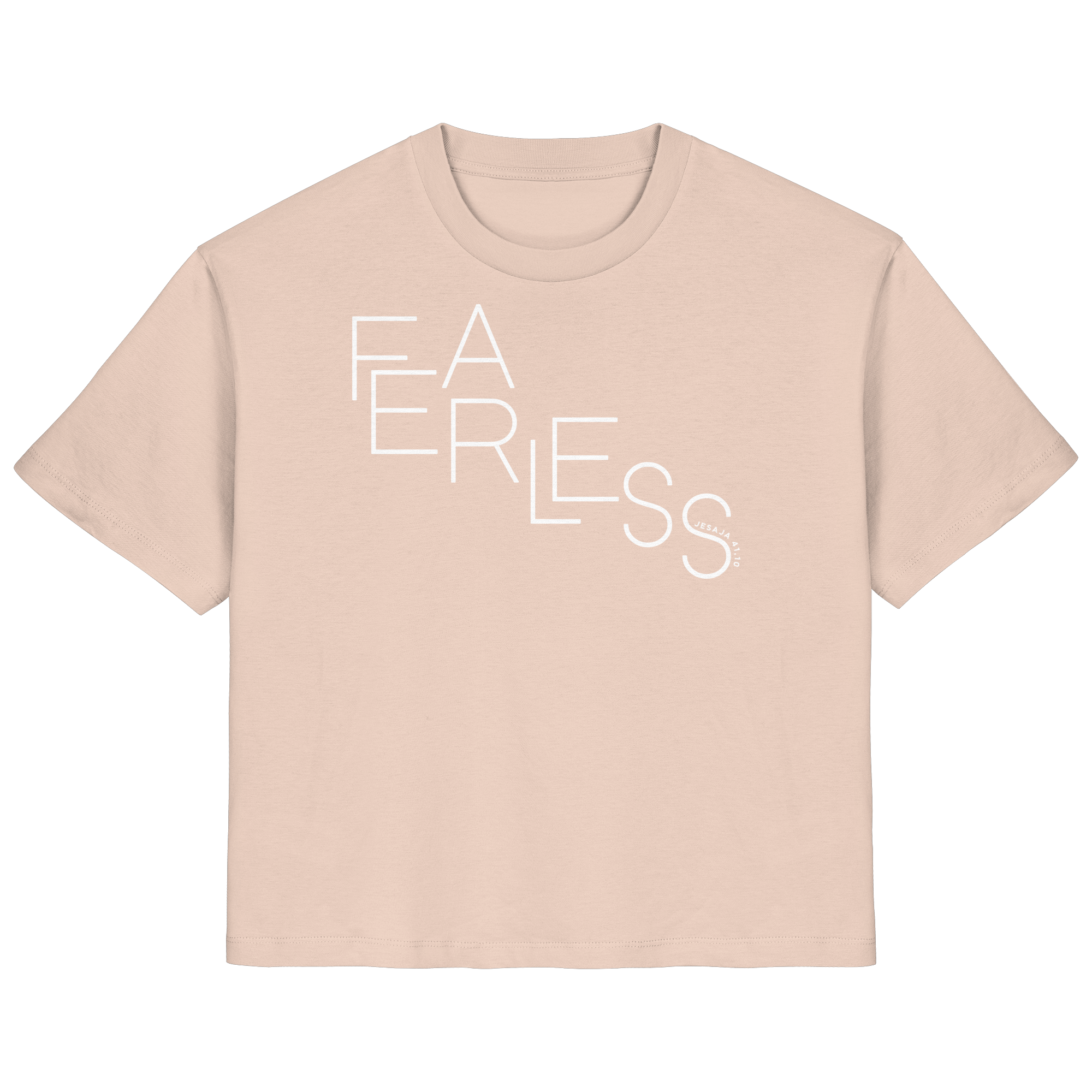 FEARLESS - Frauen T-Shirt Bio Baumwolle
