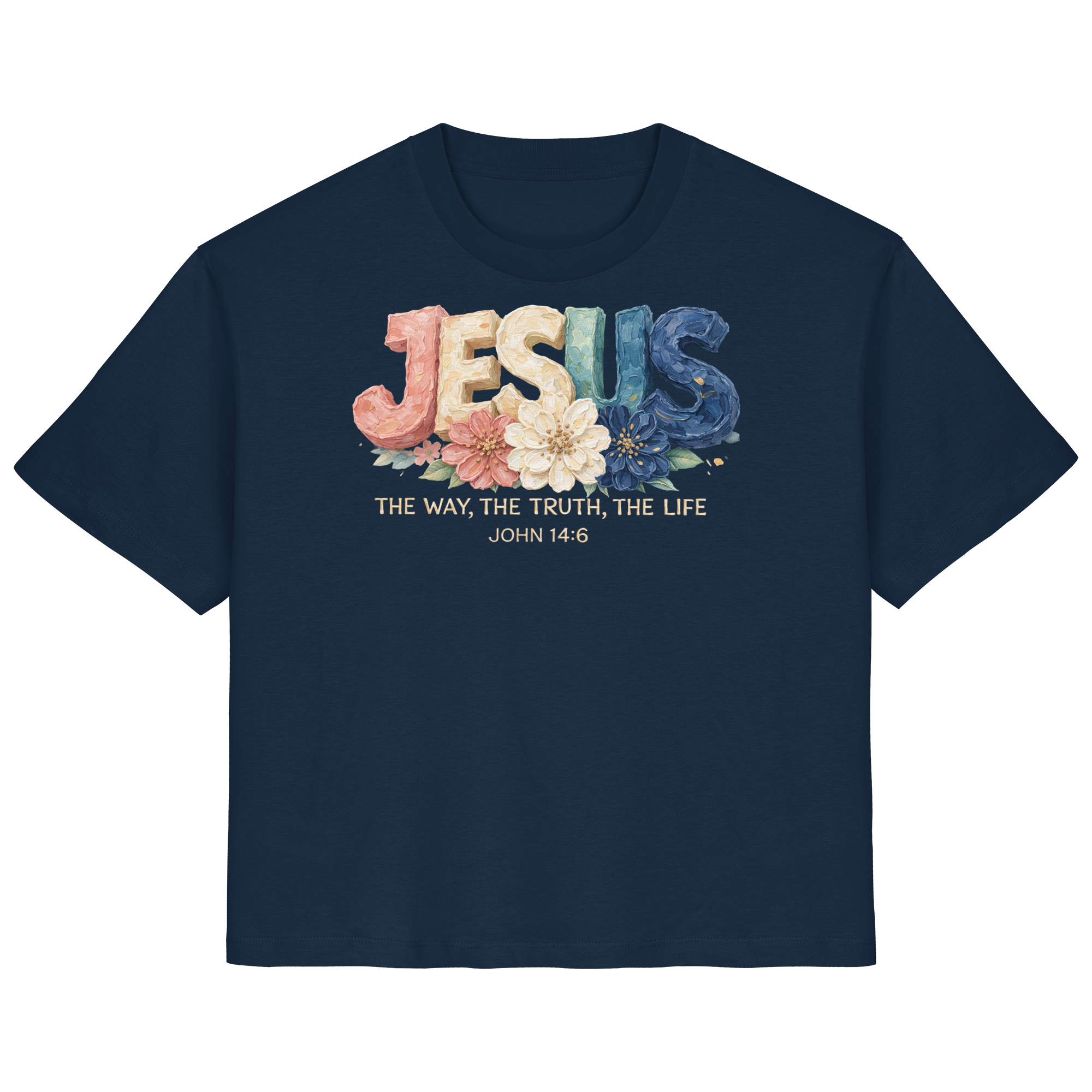 JESUS THE WAY THE TRUTH THE LIFE - T-Shirt Bio Baumwolle
