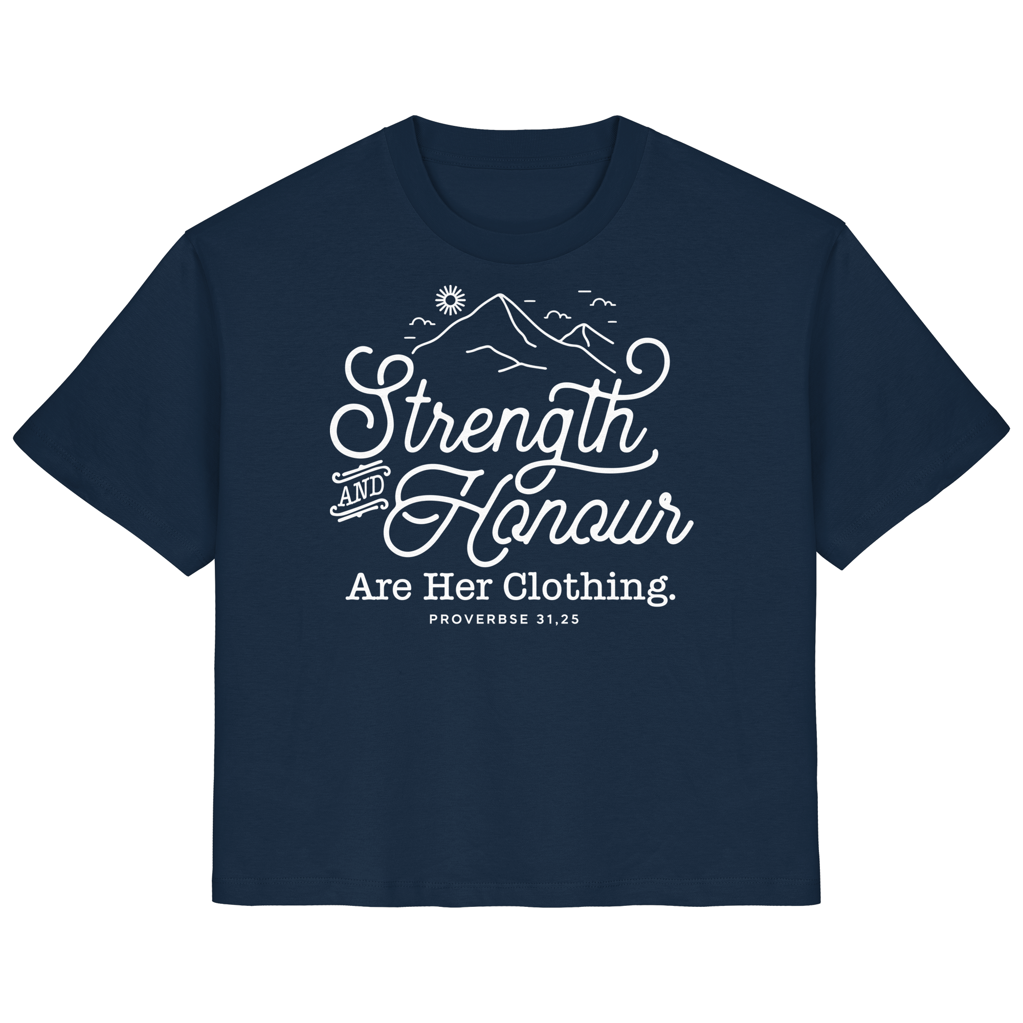 STRENGHT AND HONOR - T-Shirt Bio Baumwolle Frauen