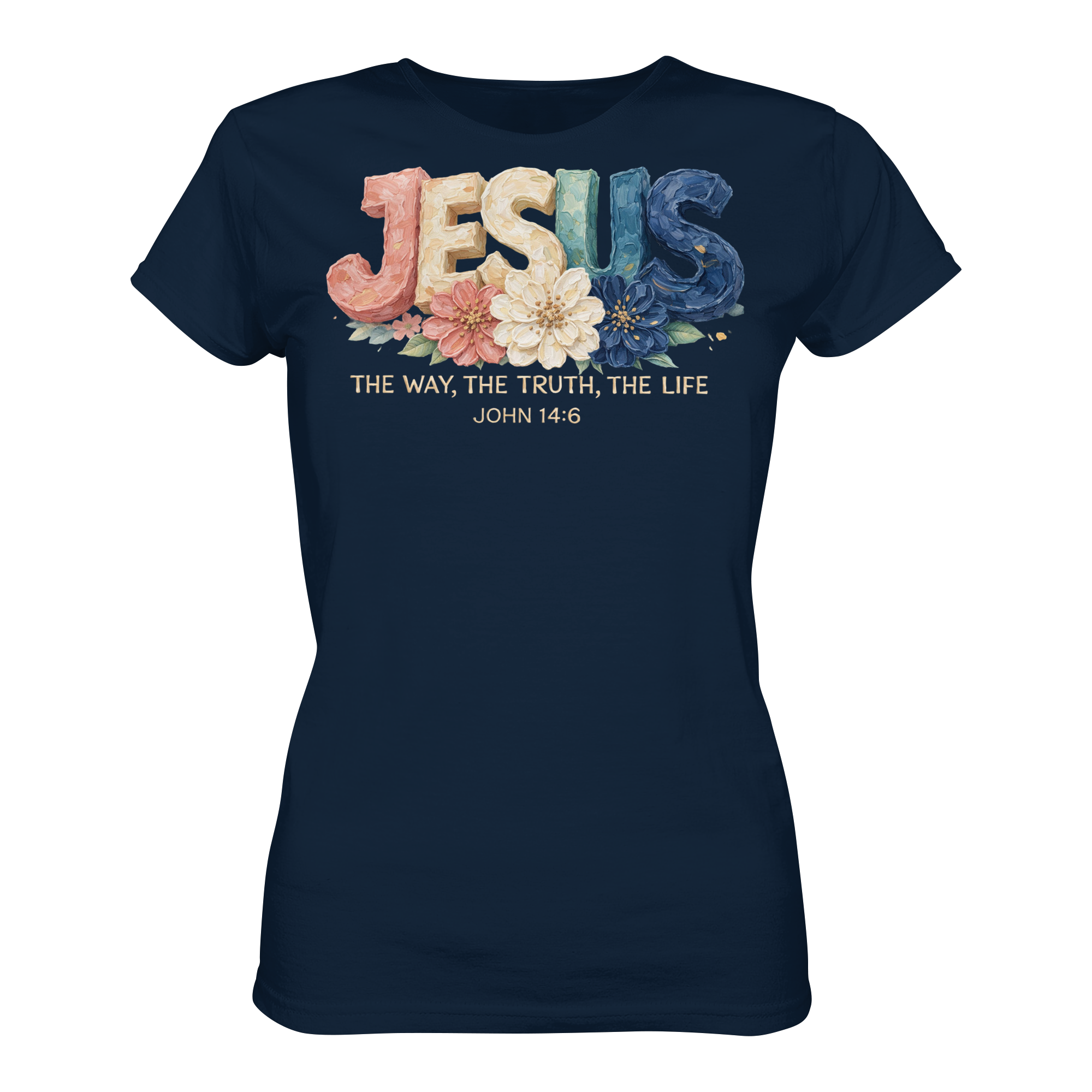 JESUS THE WAY THE TRUTH THE LIFE - T-Shirt Bio Baumwolle