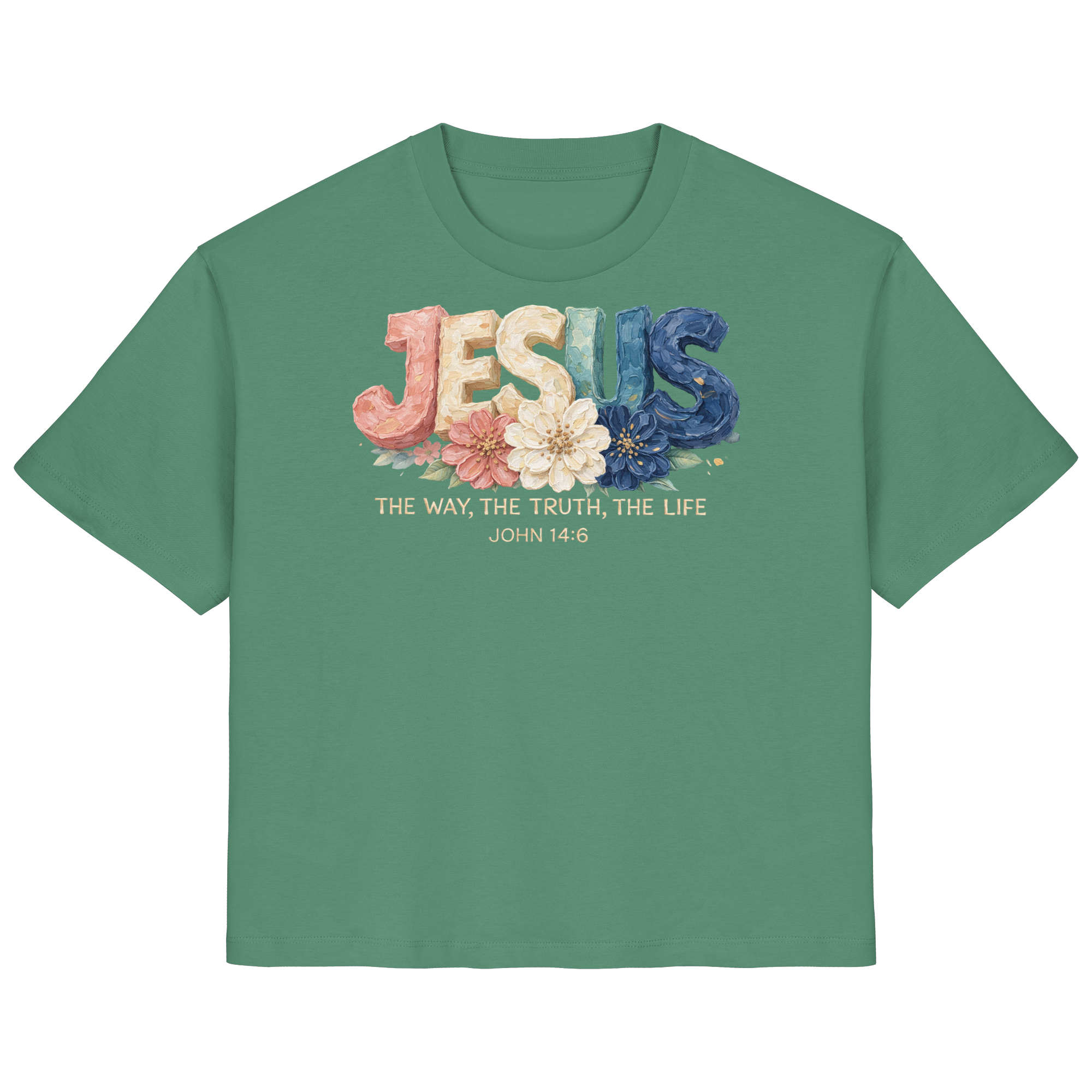 JESUS THE WAY THE TRUTH THE LIFE - T-Shirt Bio Baumwolle
