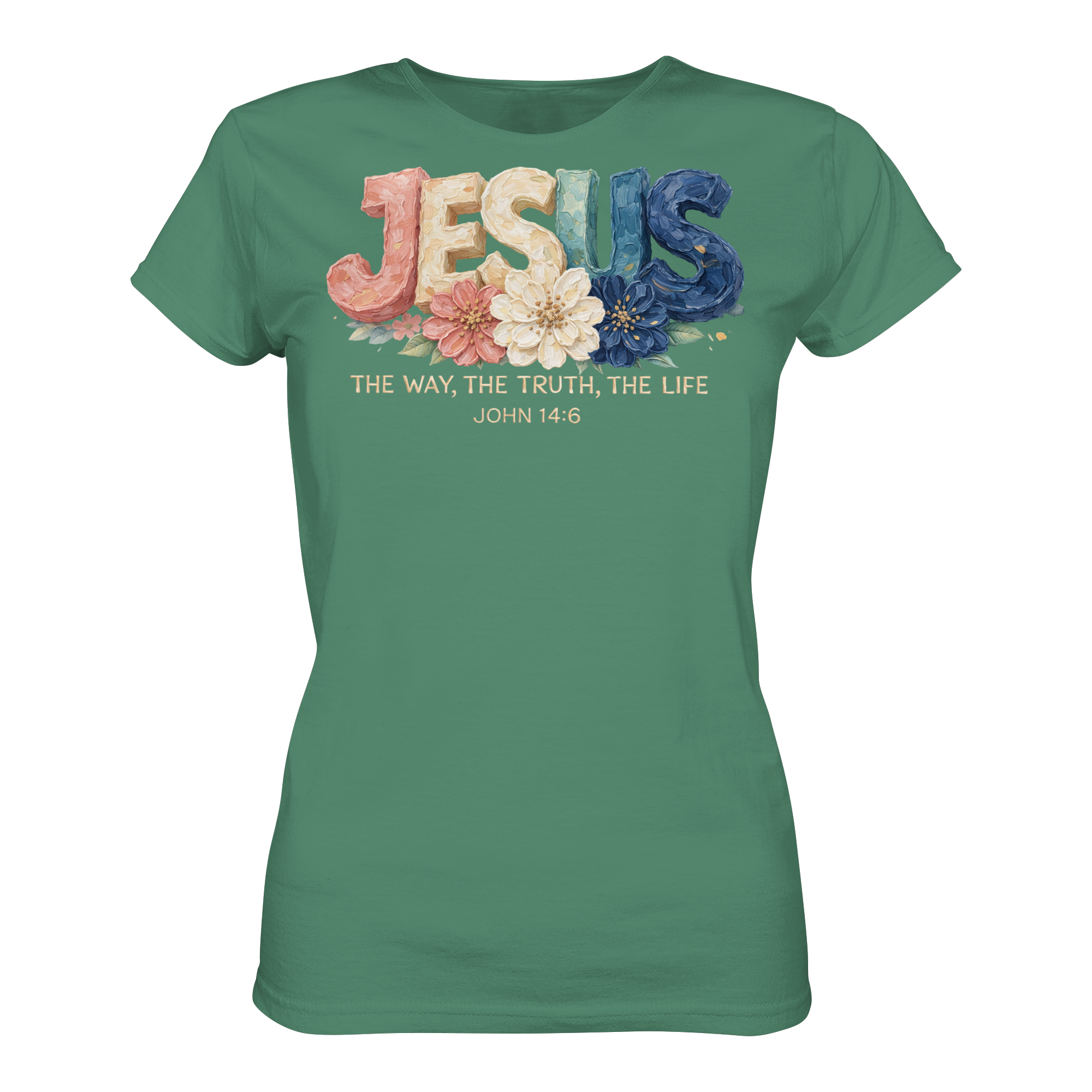 JESUS THE WAY THE TRUTH THE LIFE - T-Shirt Bio Baumwolle
