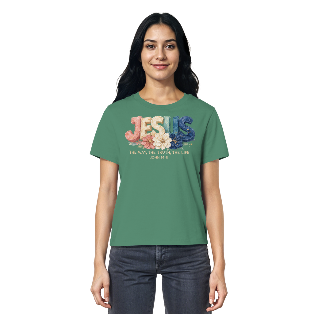 JESUS THE WAY THE TRUTH THE LIFE - T-Shirt Bio Baumwolle