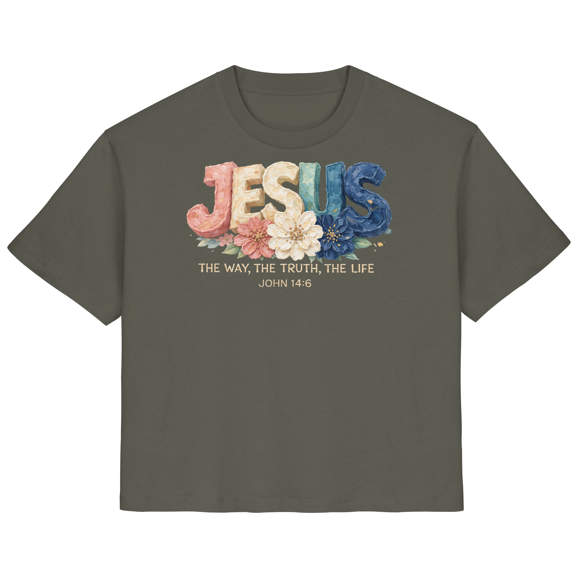 JESUS THE WAY THE TRUTH THE LIFE - T-Shirt Bio Baumwolle