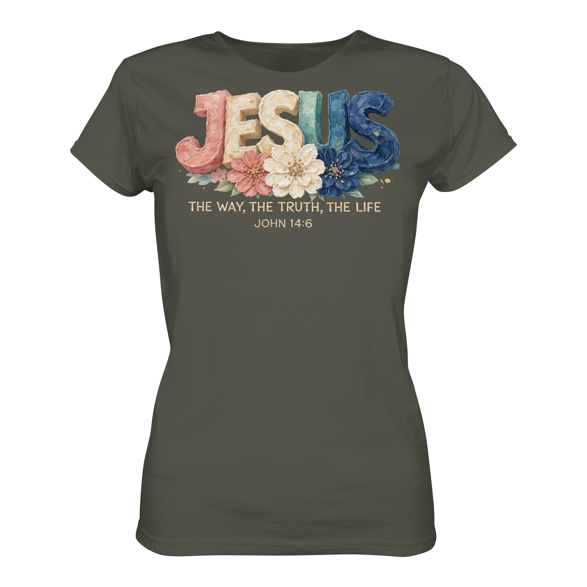 JESUS THE WAY THE TRUTH THE LIFE - T-Shirt Bio Baumwolle