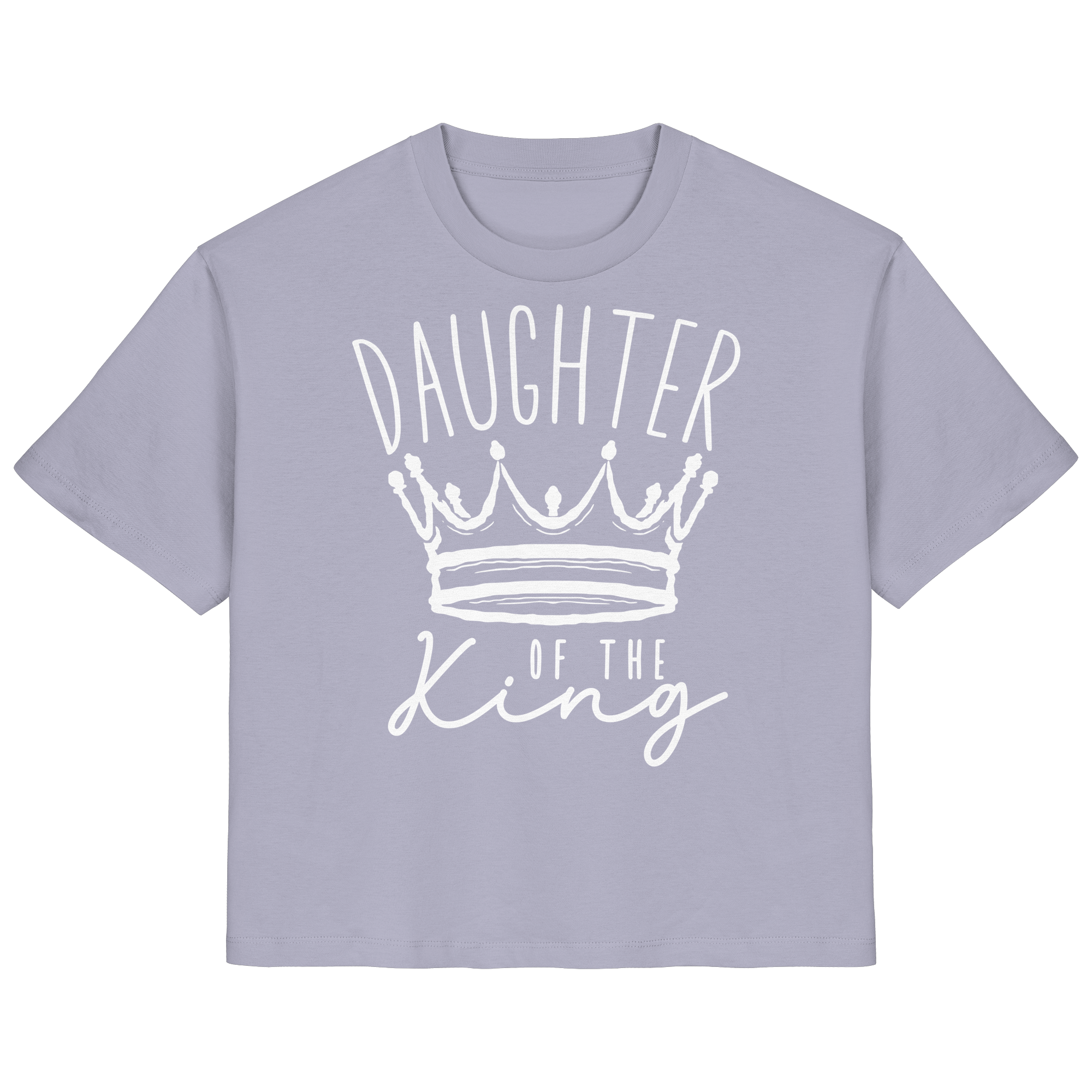 DAUGHTER OF THE KING - Frauen T-Shirt Bio Baumwolle