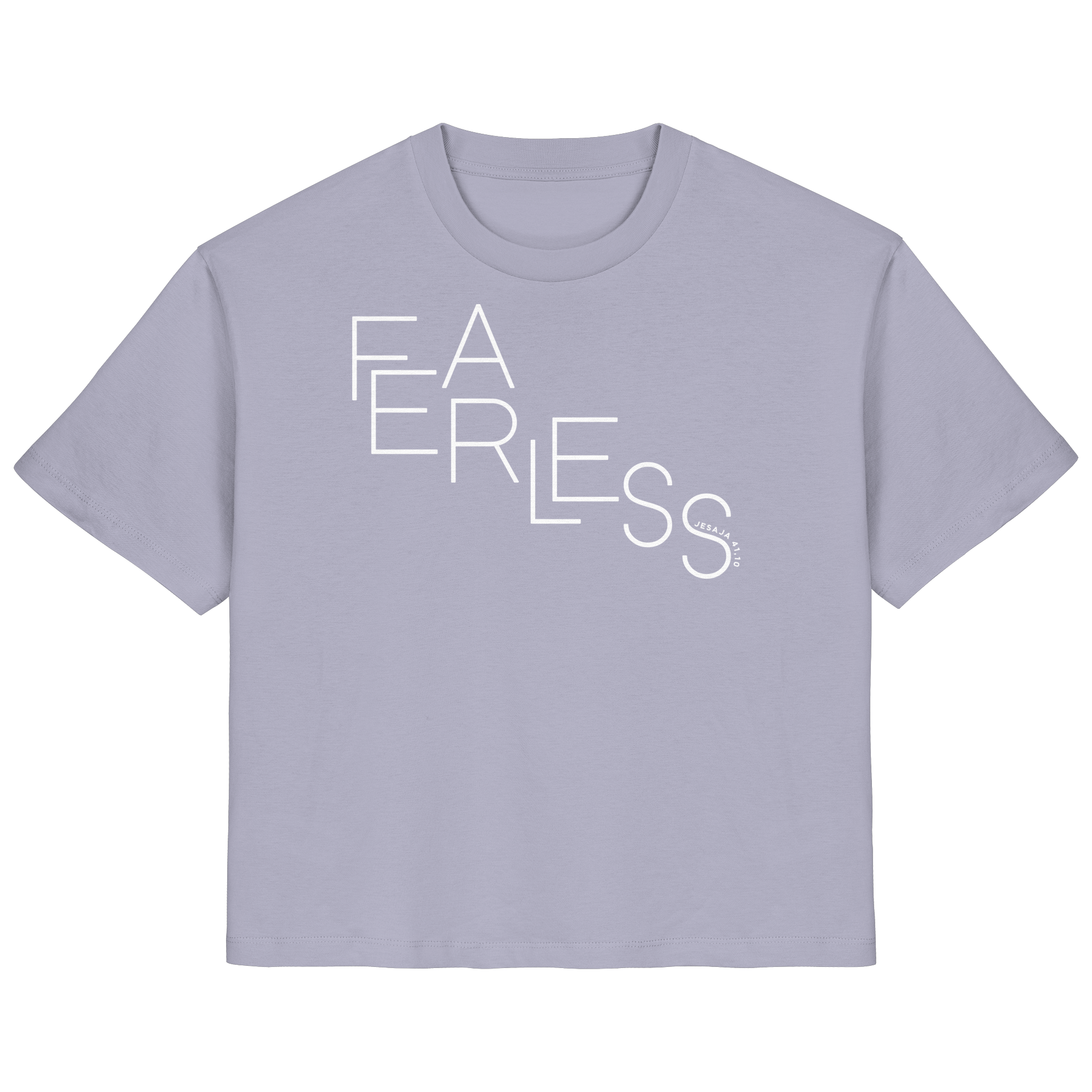 FEARLESS - Frauen T-Shirt Bio Baumwolle
