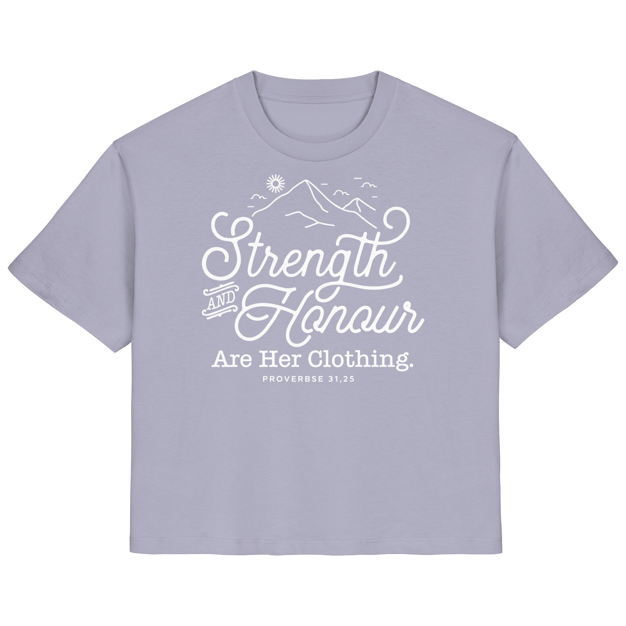 STRENGHT AND HONOR - T-Shirt Bio Baumwolle Frauen