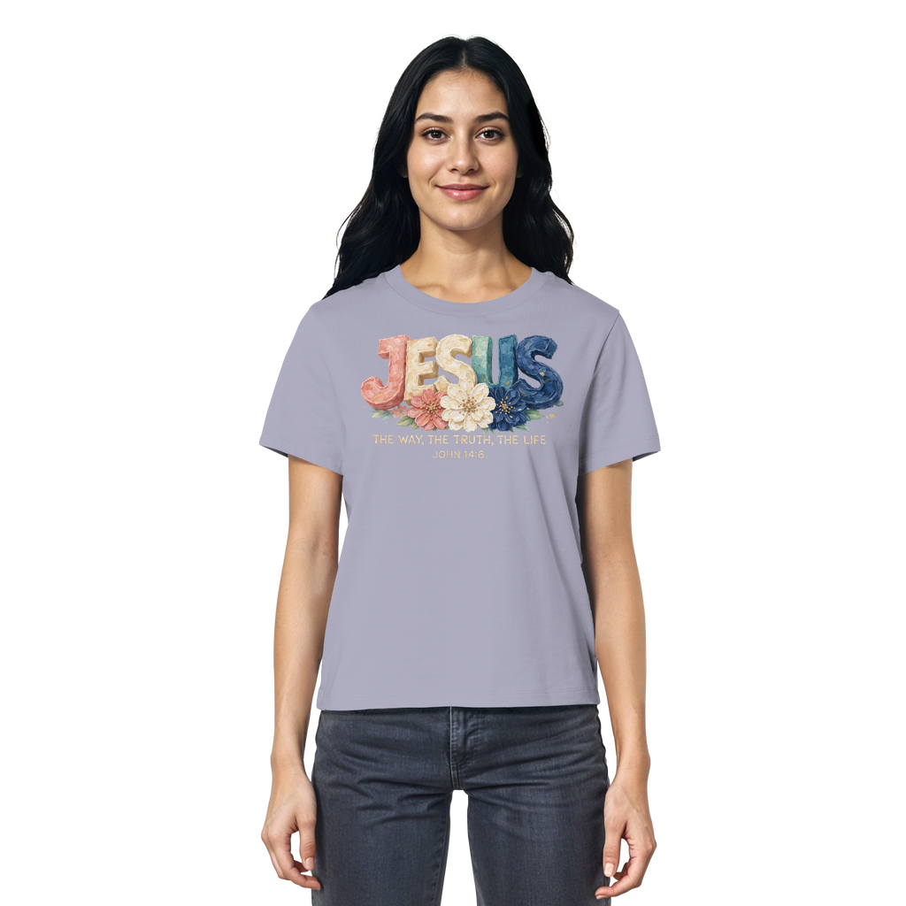JESUS THE WAY THE TRUTH THE LIFE - T-Shirt Bio Baumwolle